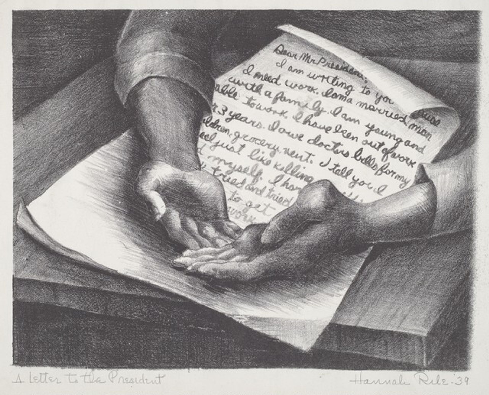 A Letter to the President by Hannah S. Rile