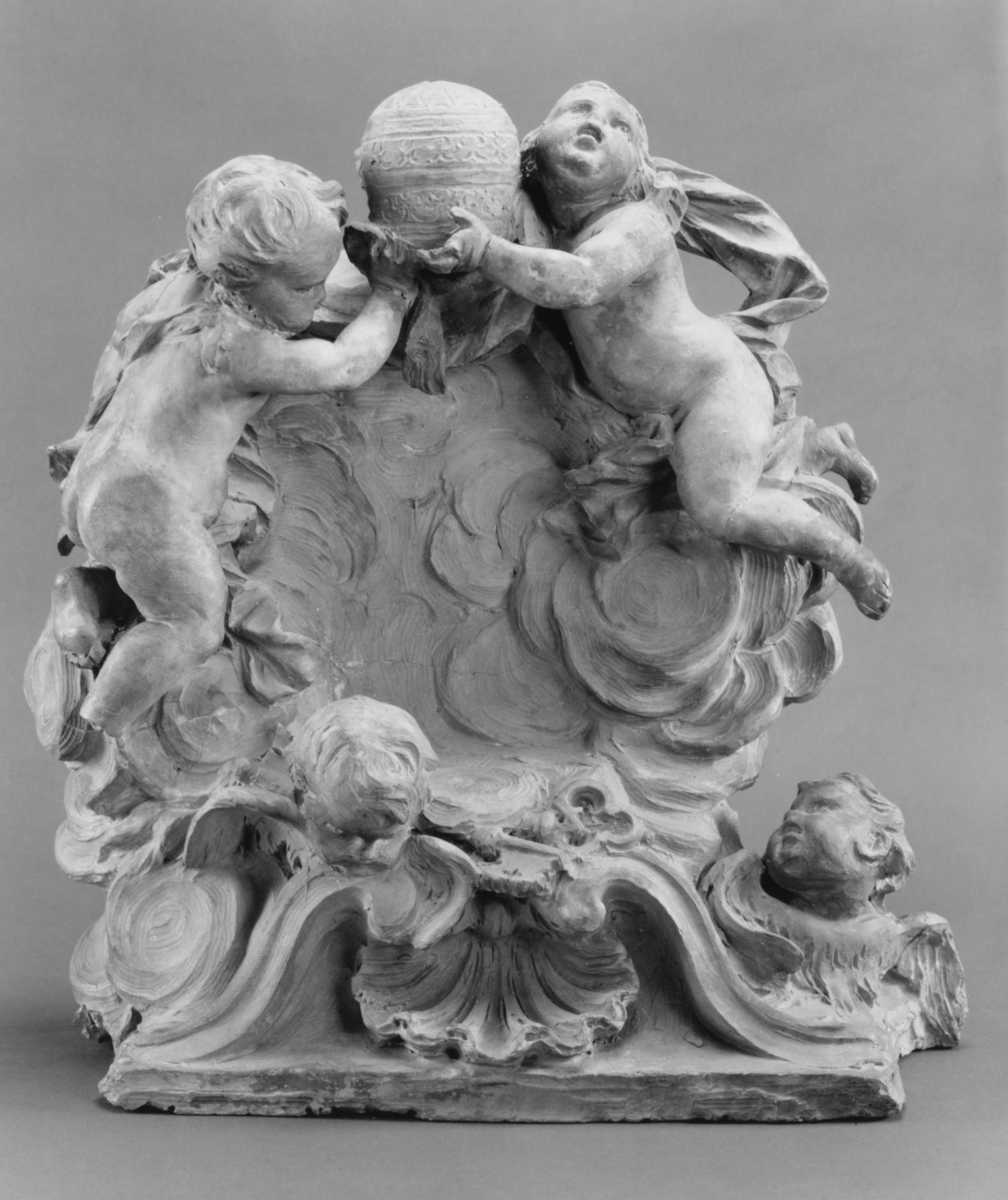 Model for a Papal monument by Peter Anton von Verschaffelt