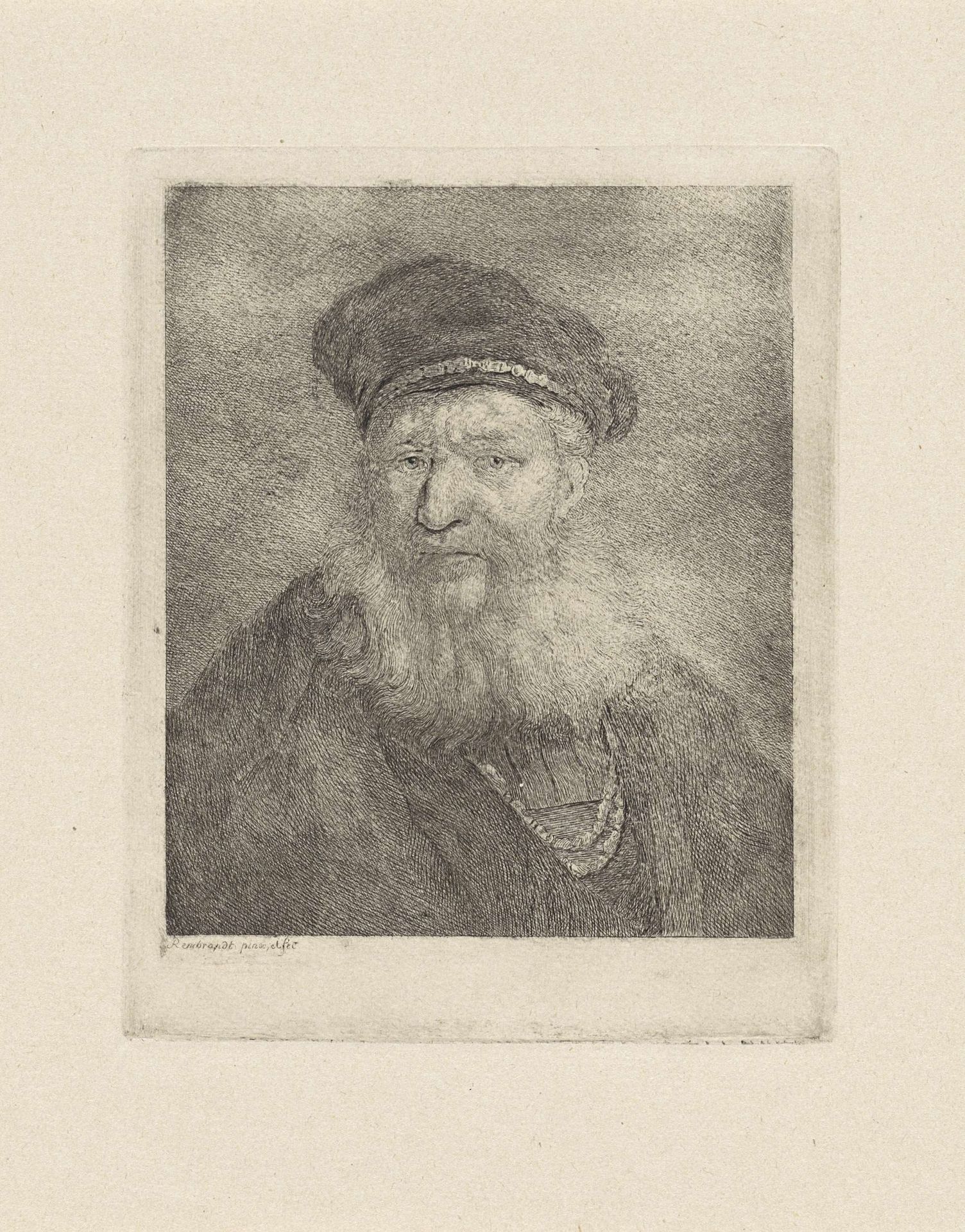 Portret van een onbekende man by Anonymous