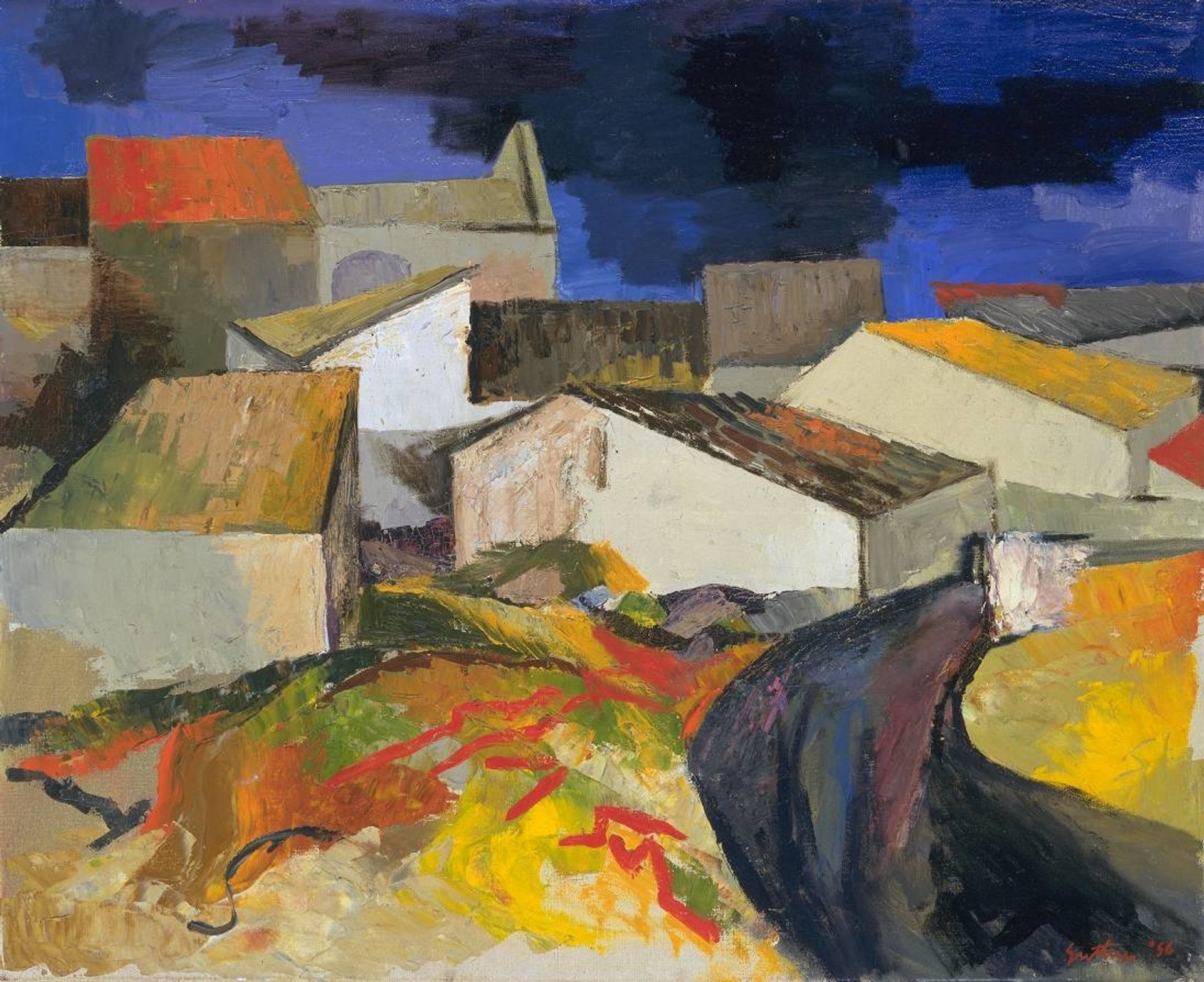 Santa Panagia (Sicily) by Renato Guttuso