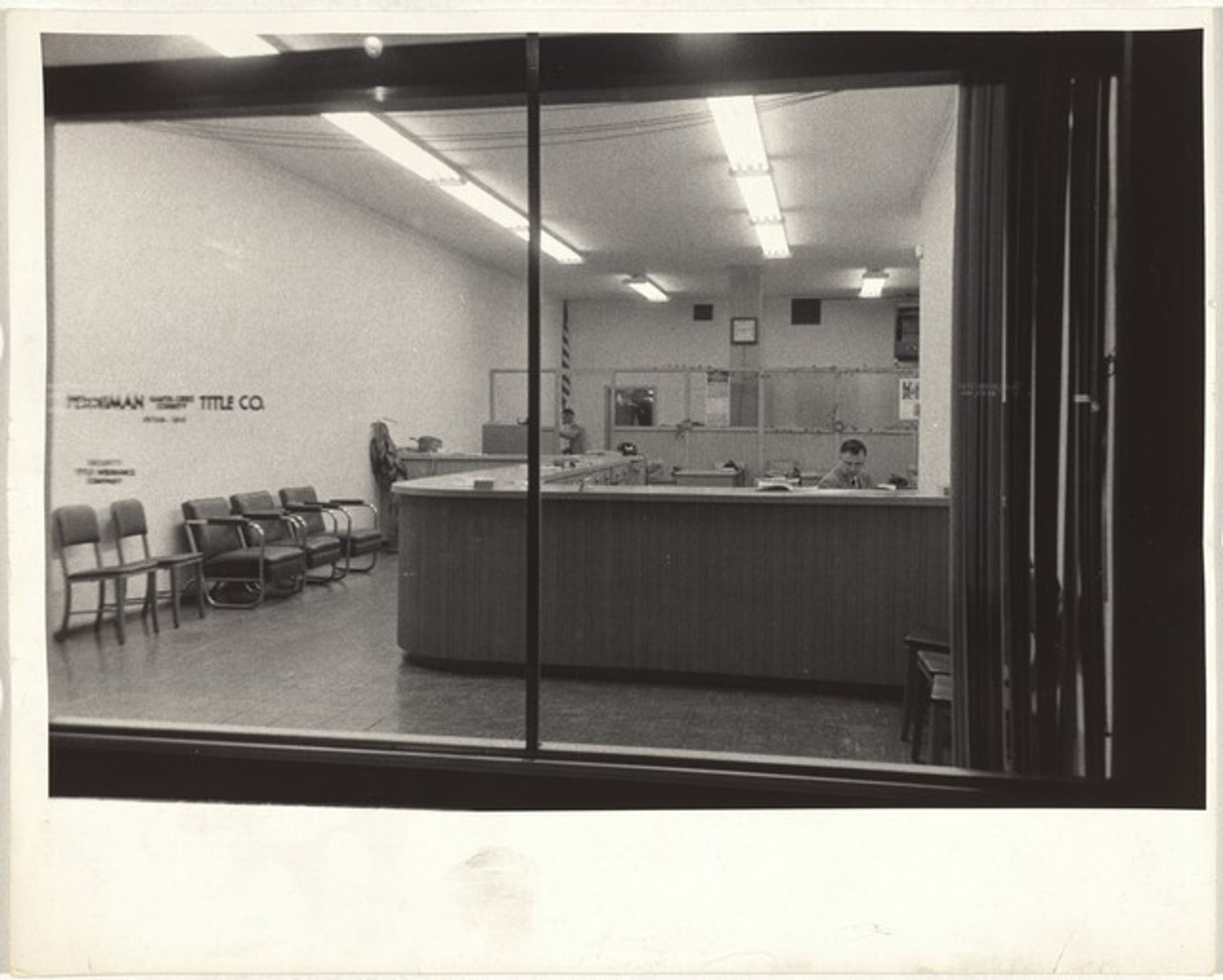 Title company--Santa Cruz, California by Robert Frank