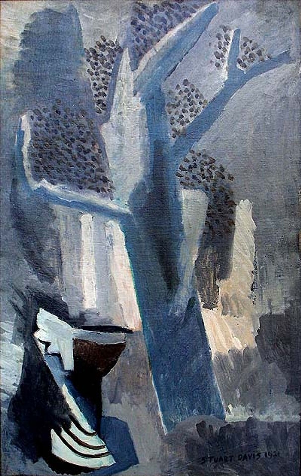 Tree and Urn by Stuart Davis