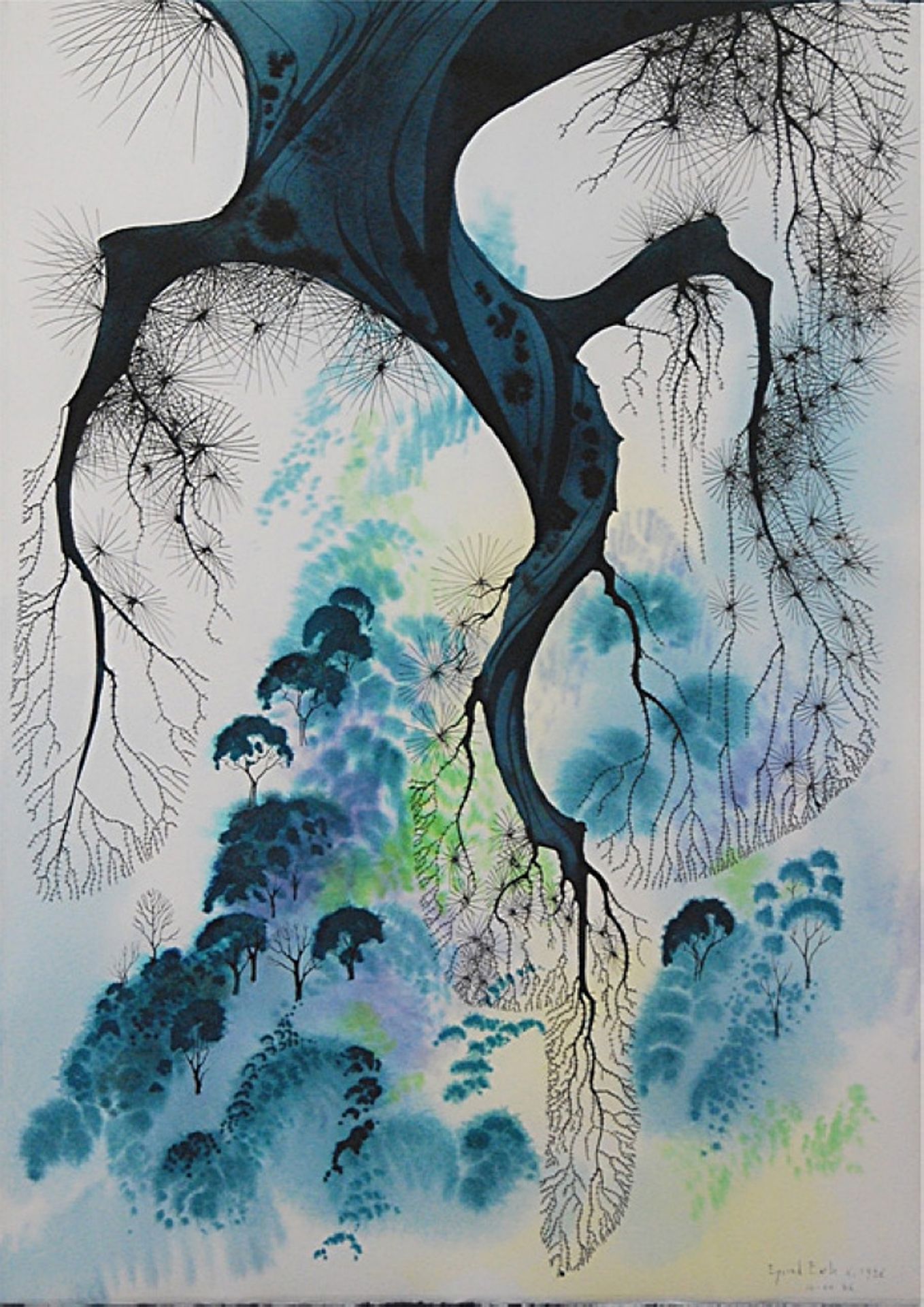 Coastline by Eyvind Earle
