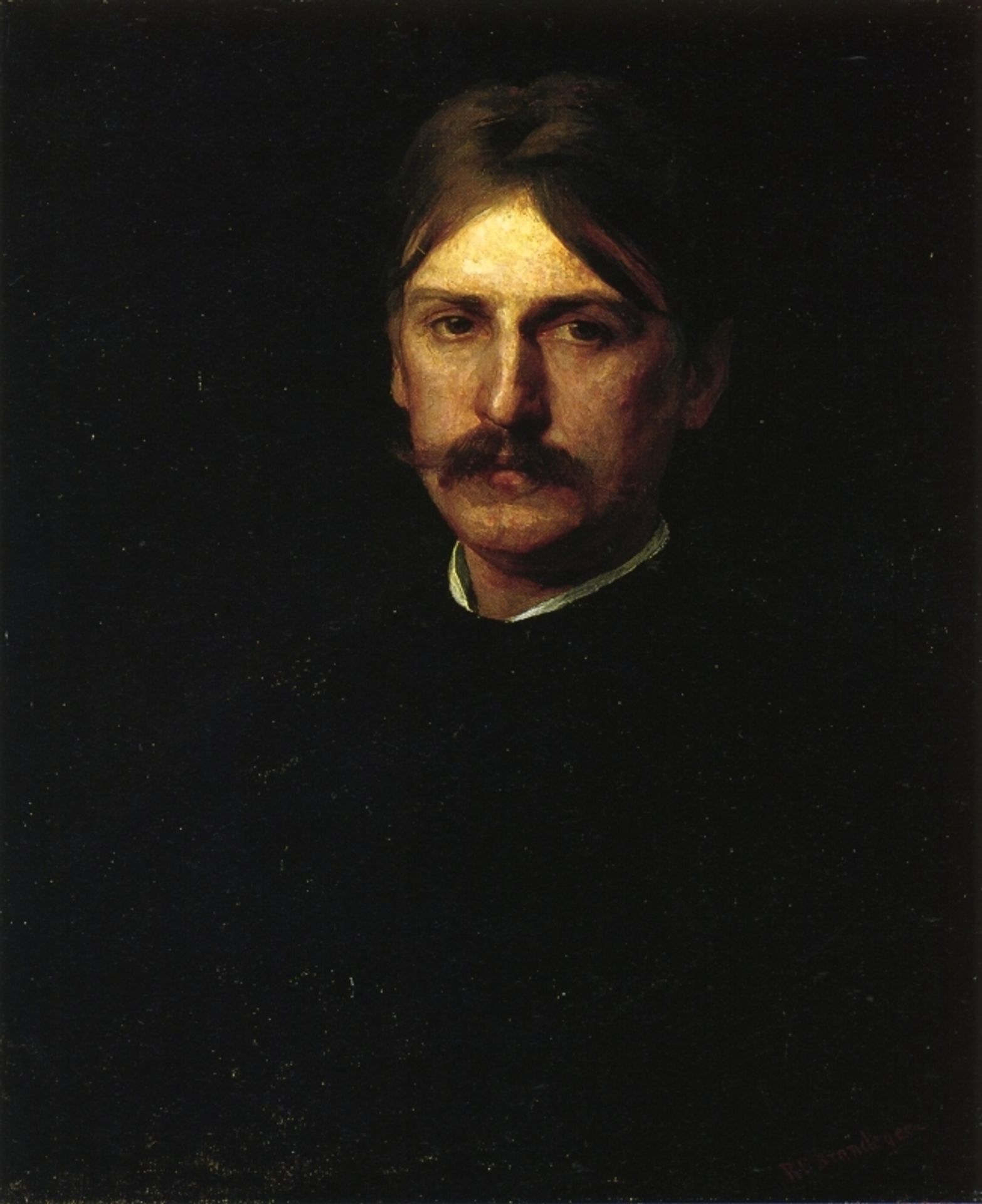 Portrait of Montague Flagg (The Wanderer) by Thomas Eakins