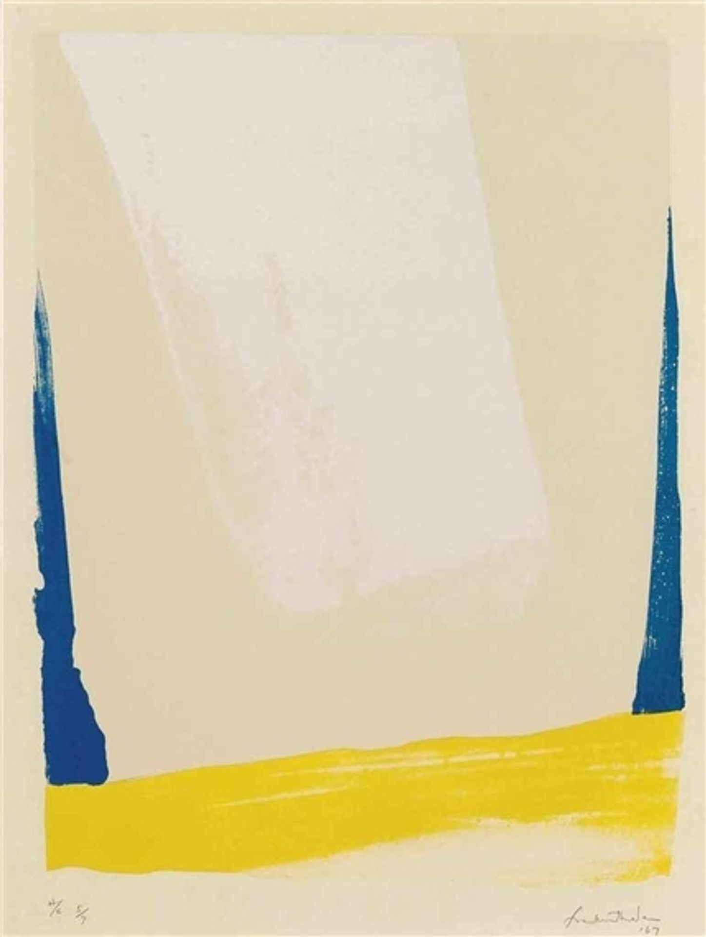 White Portal by Helen Frankenthaler