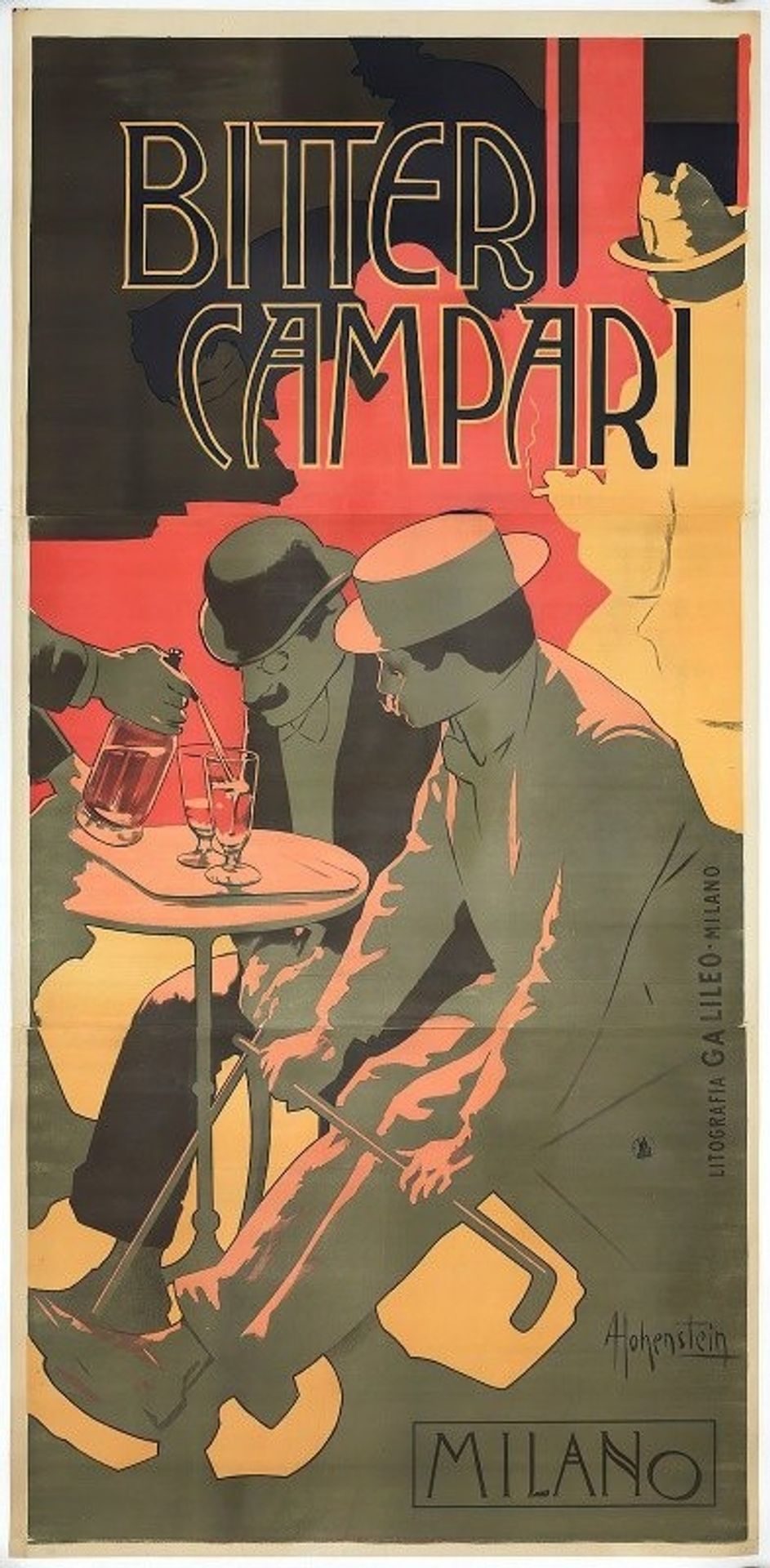Bitter Campari by Adolfo Hohenstein