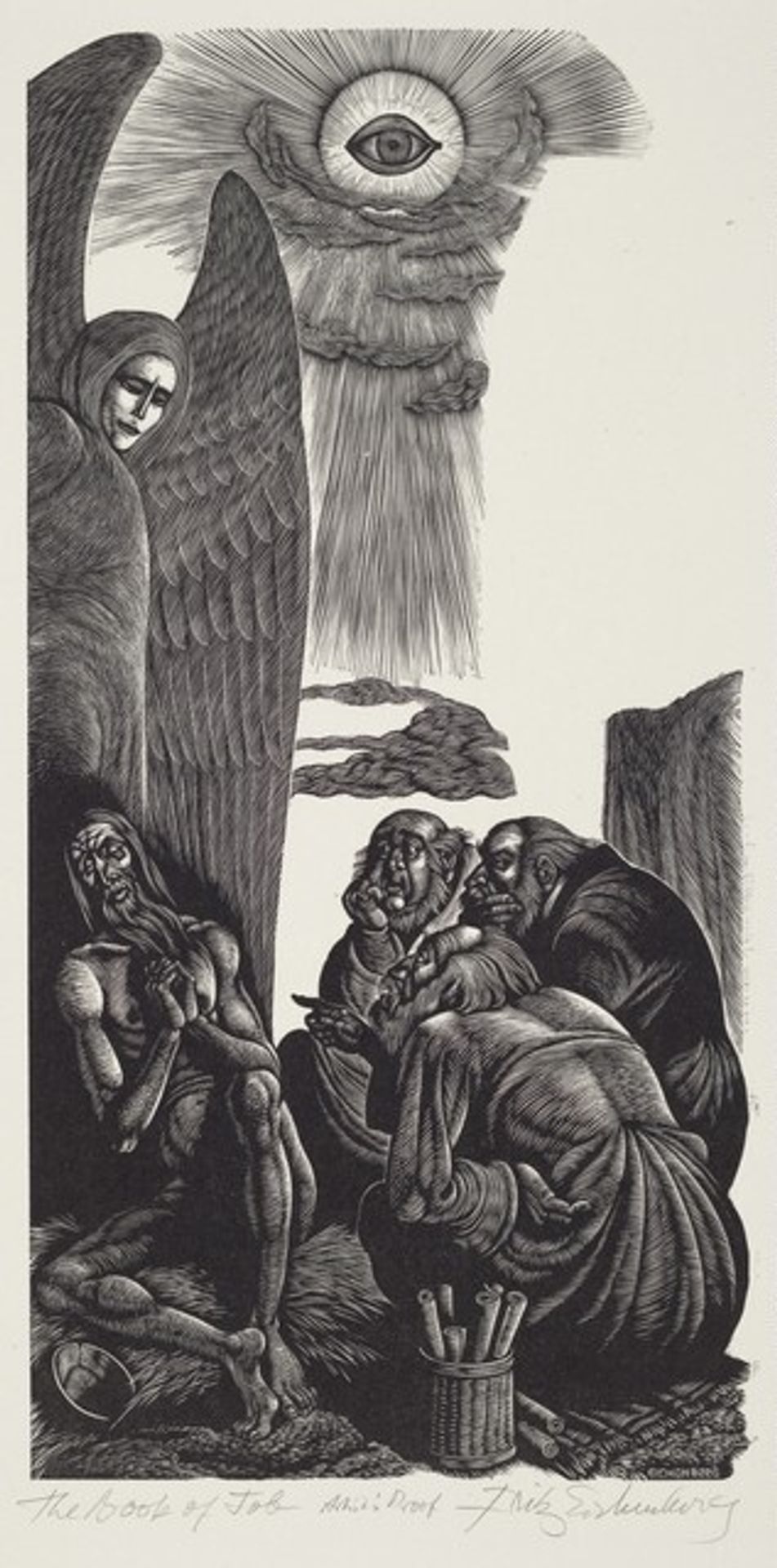 The Book of Job by Fritz Eichenberg