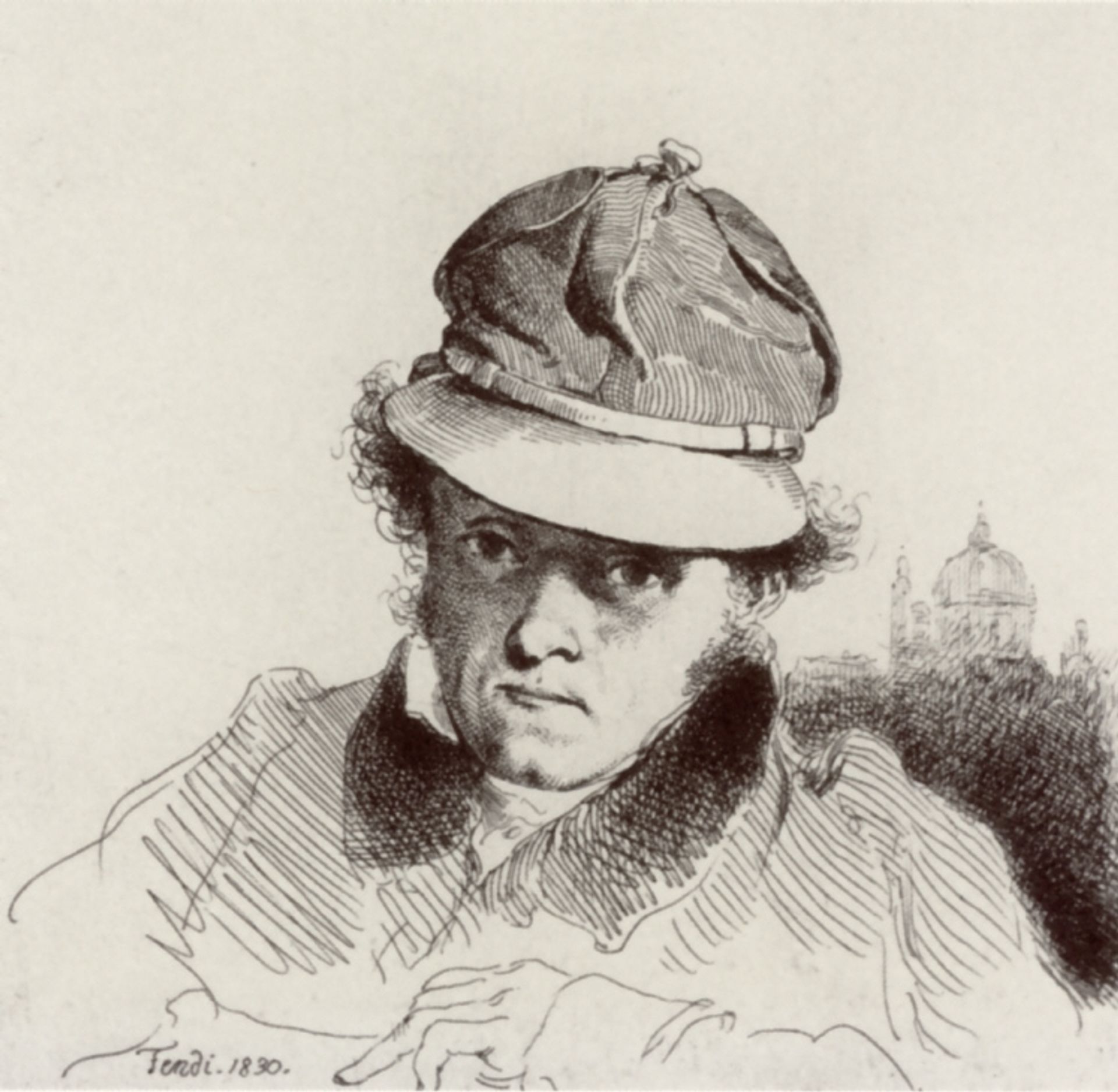 Self-Portrait by Peter Fendi