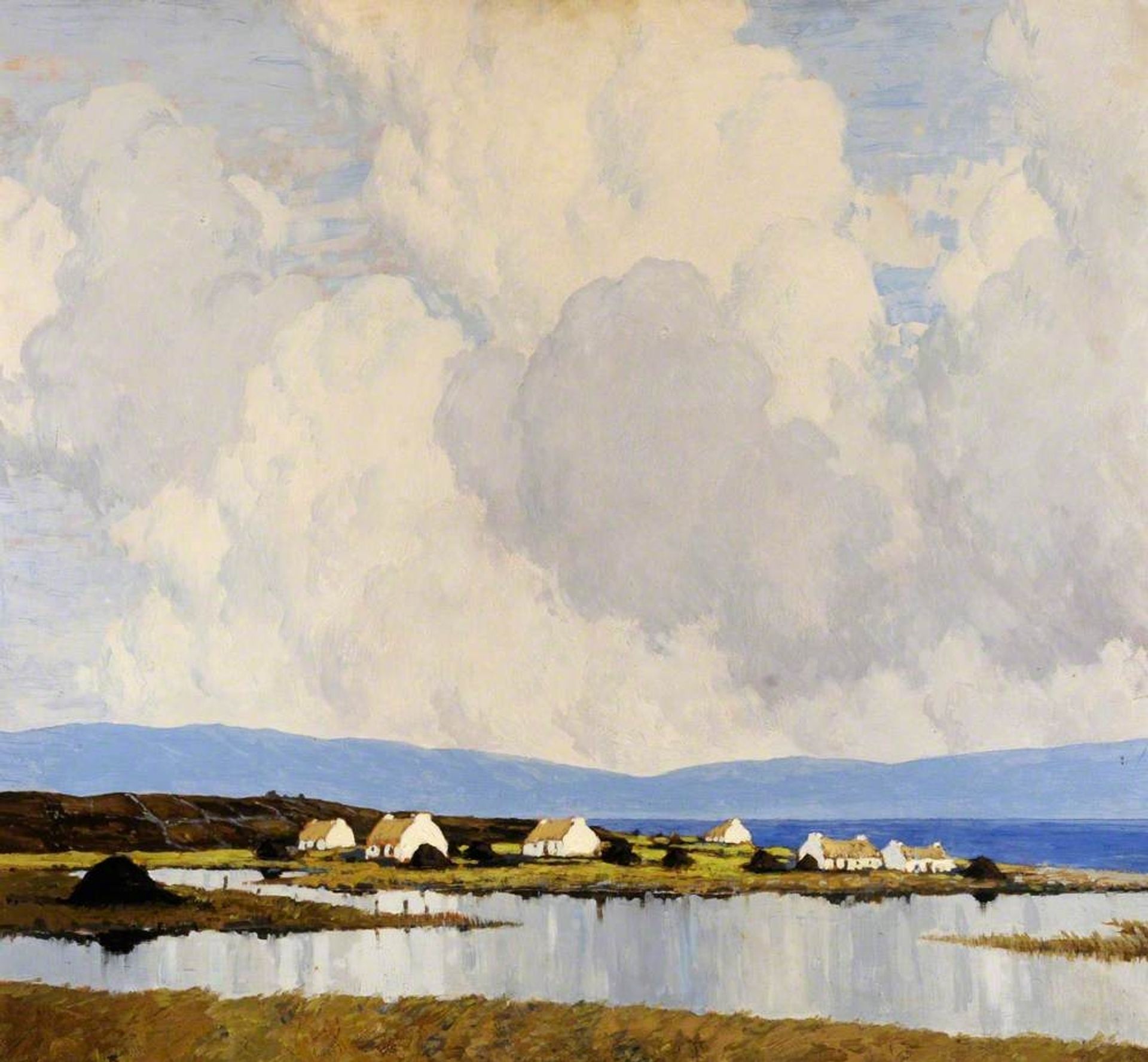 The Village by the Lake by Paul Henry