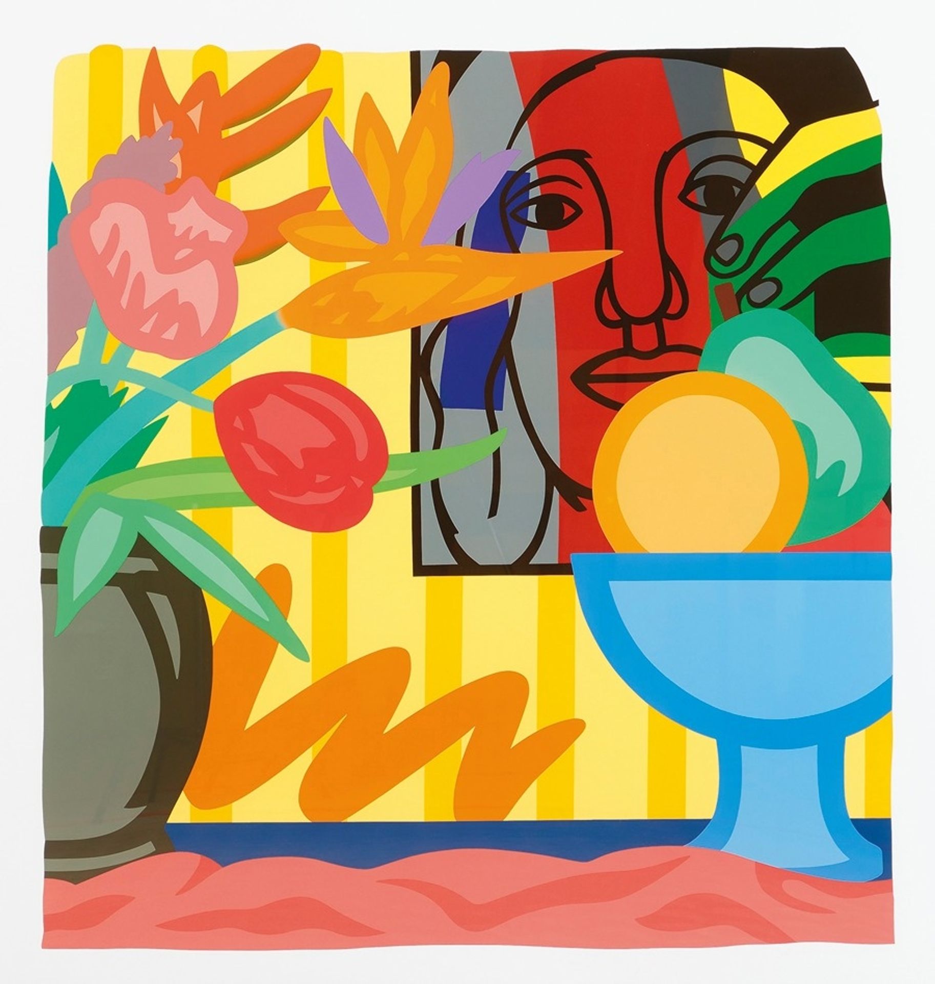 Mixed Bouquet with Leger, from Portfolio 90 by Tom Wesselmann