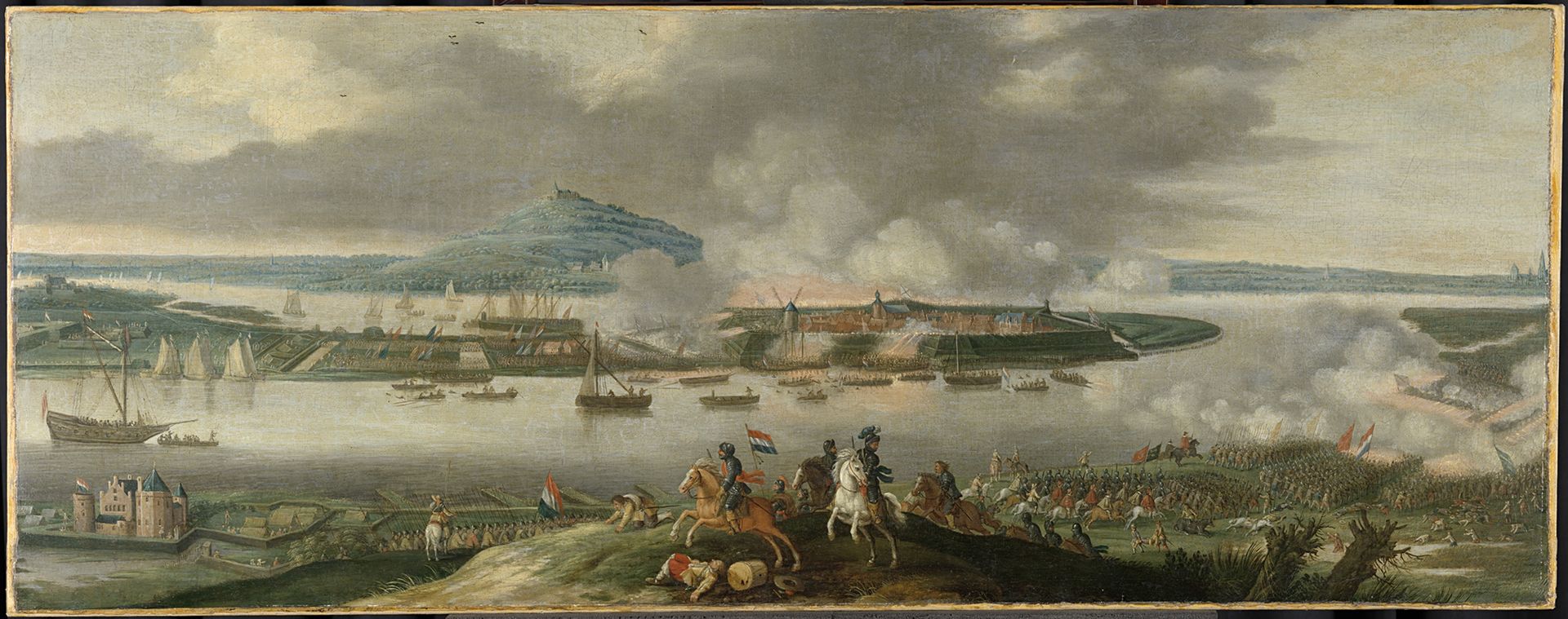 The Siege of Schenkenschans in 1636 by Gerrit van Santen