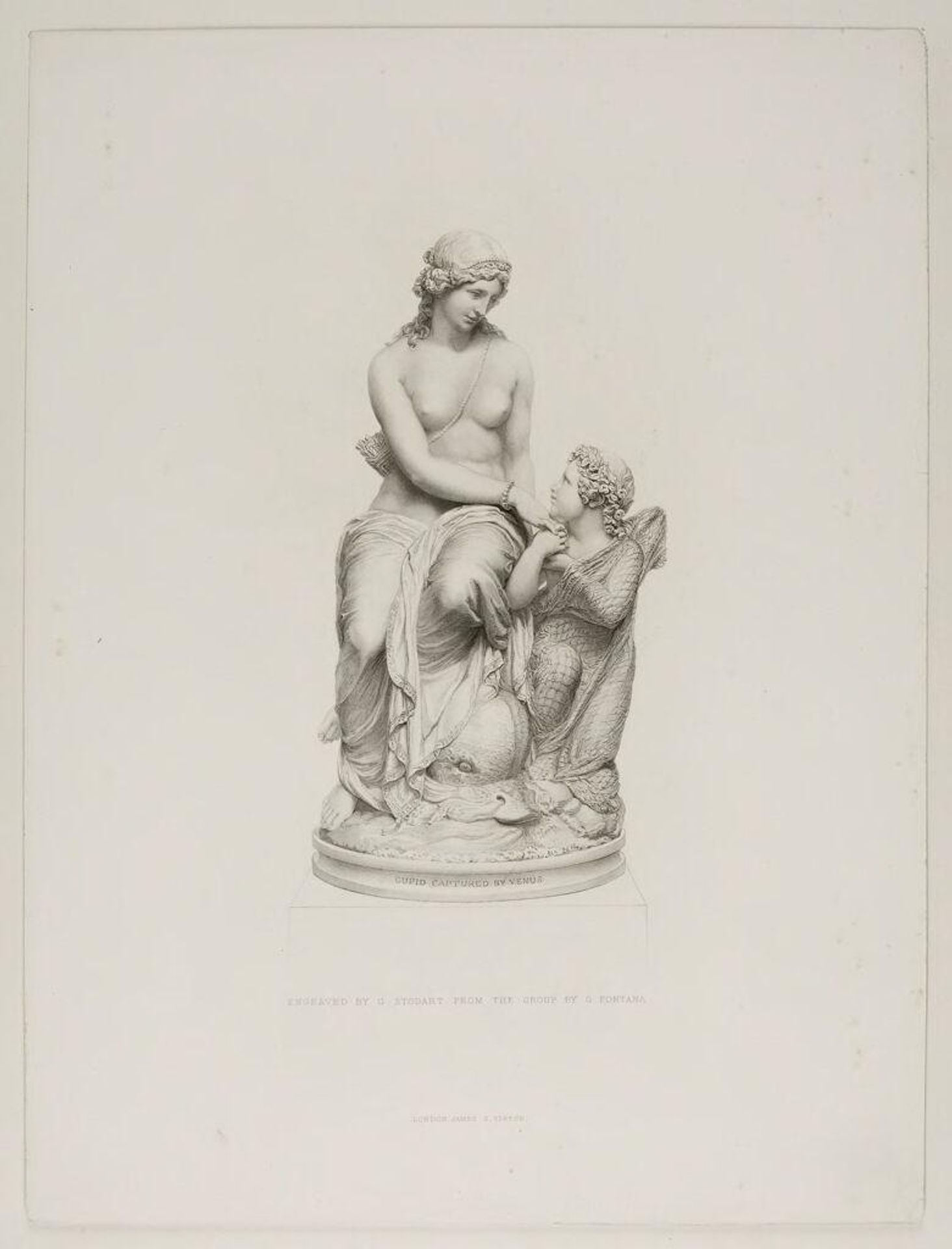 Cupid Captured by Venus by George J. Stodart