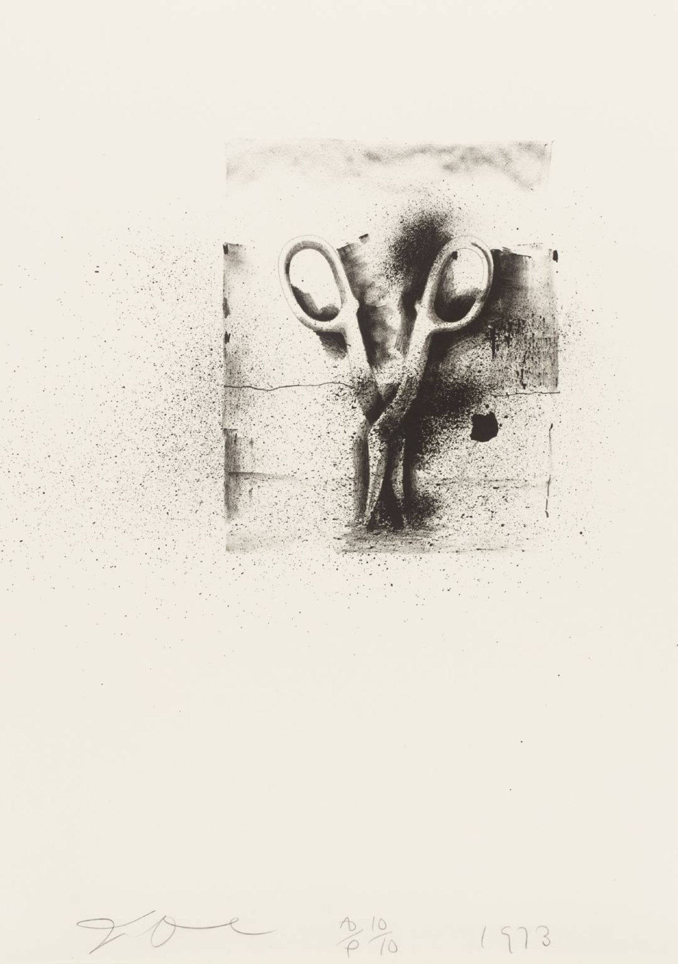 Untitled (From Ten Winter Tools) by Jim Dine