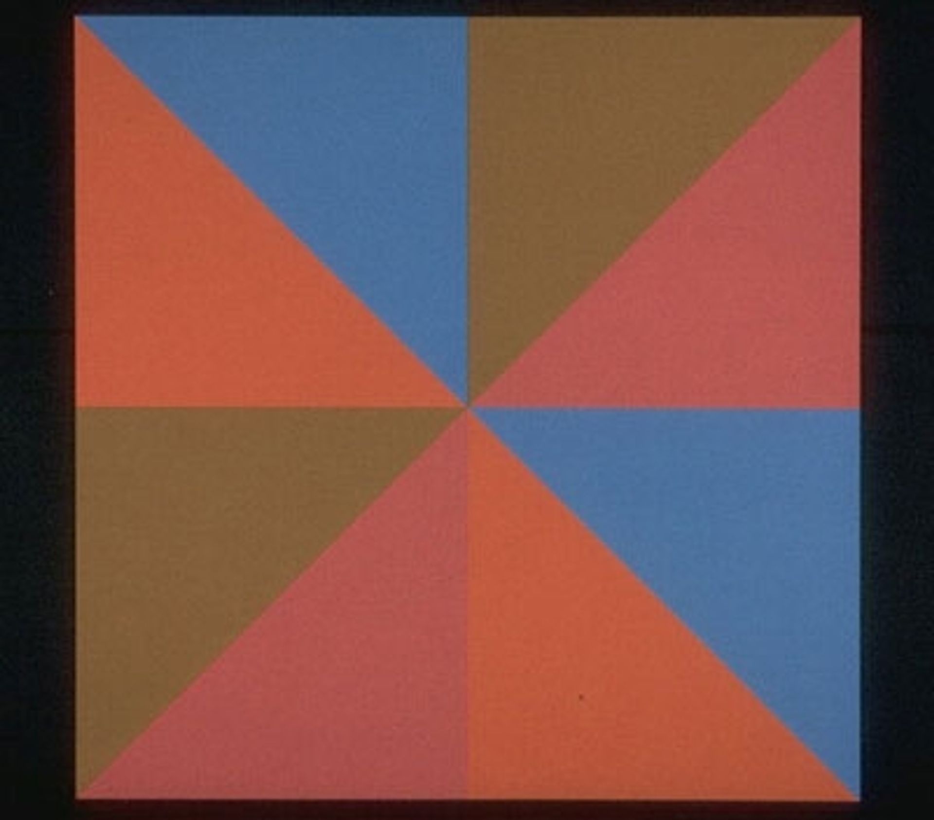 Opposition triangulaire by Guido Molinari