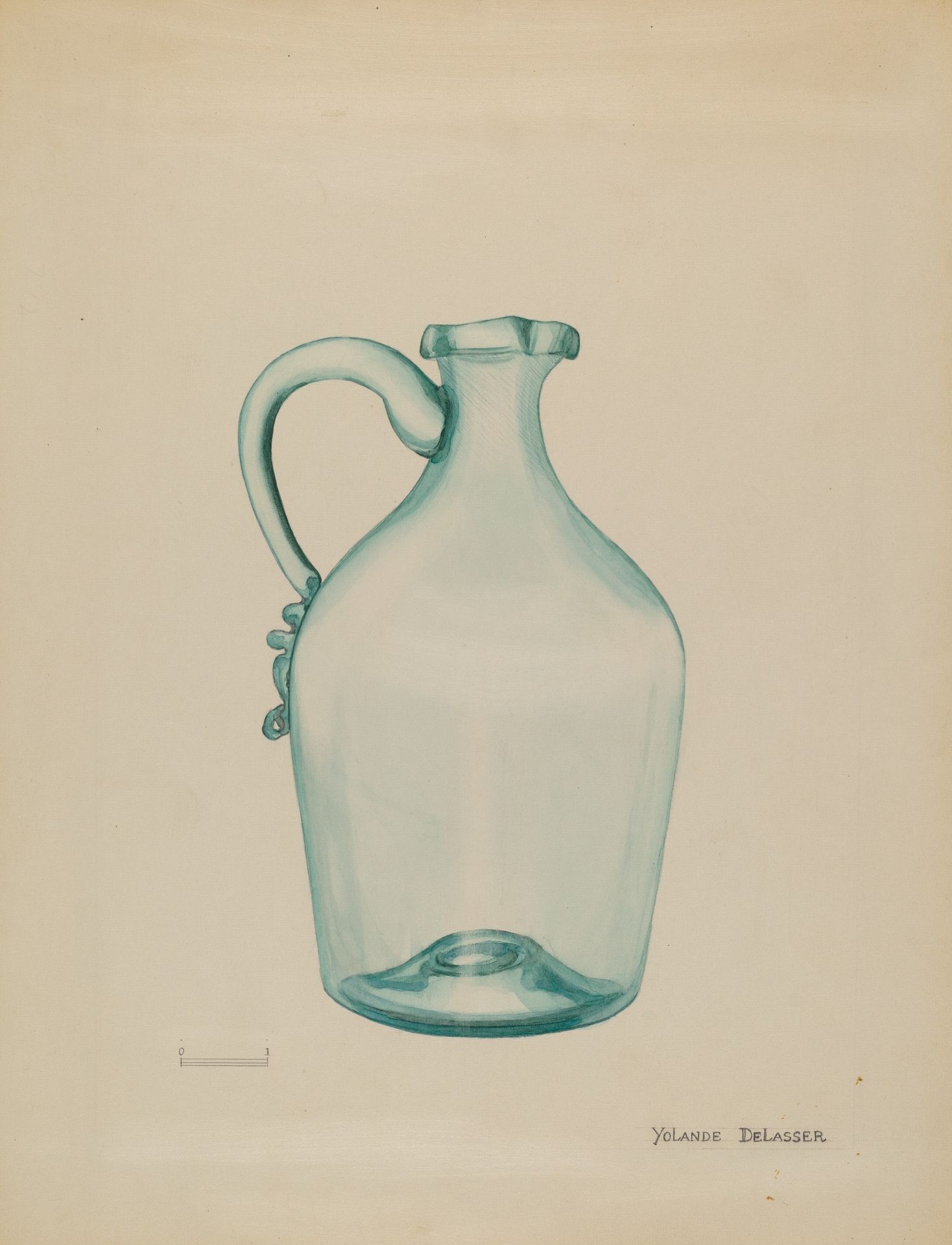 Jug by Yolande Delasser