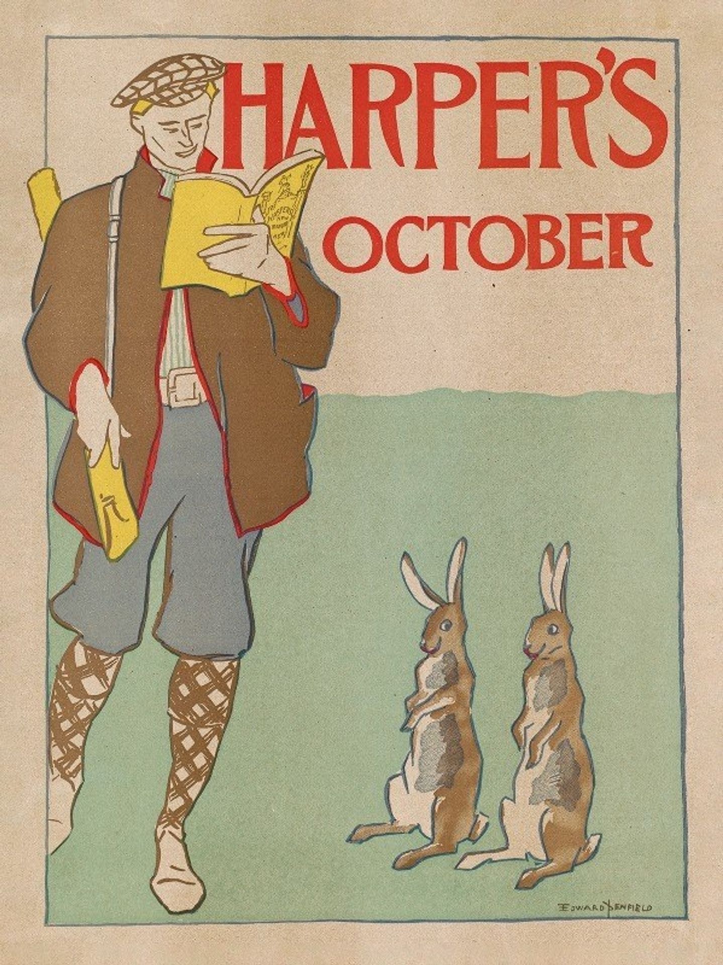 Harper’s October by Edward Penfield