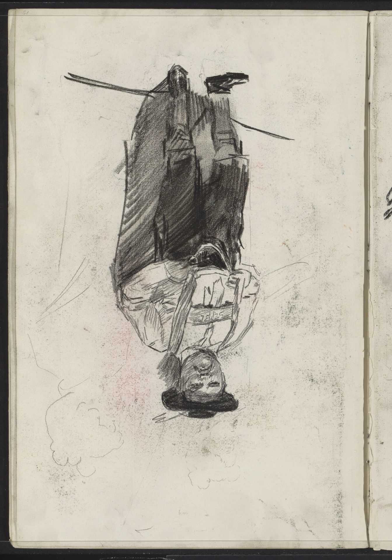 Staande man in Beierse klederdracht by Isaac Israels