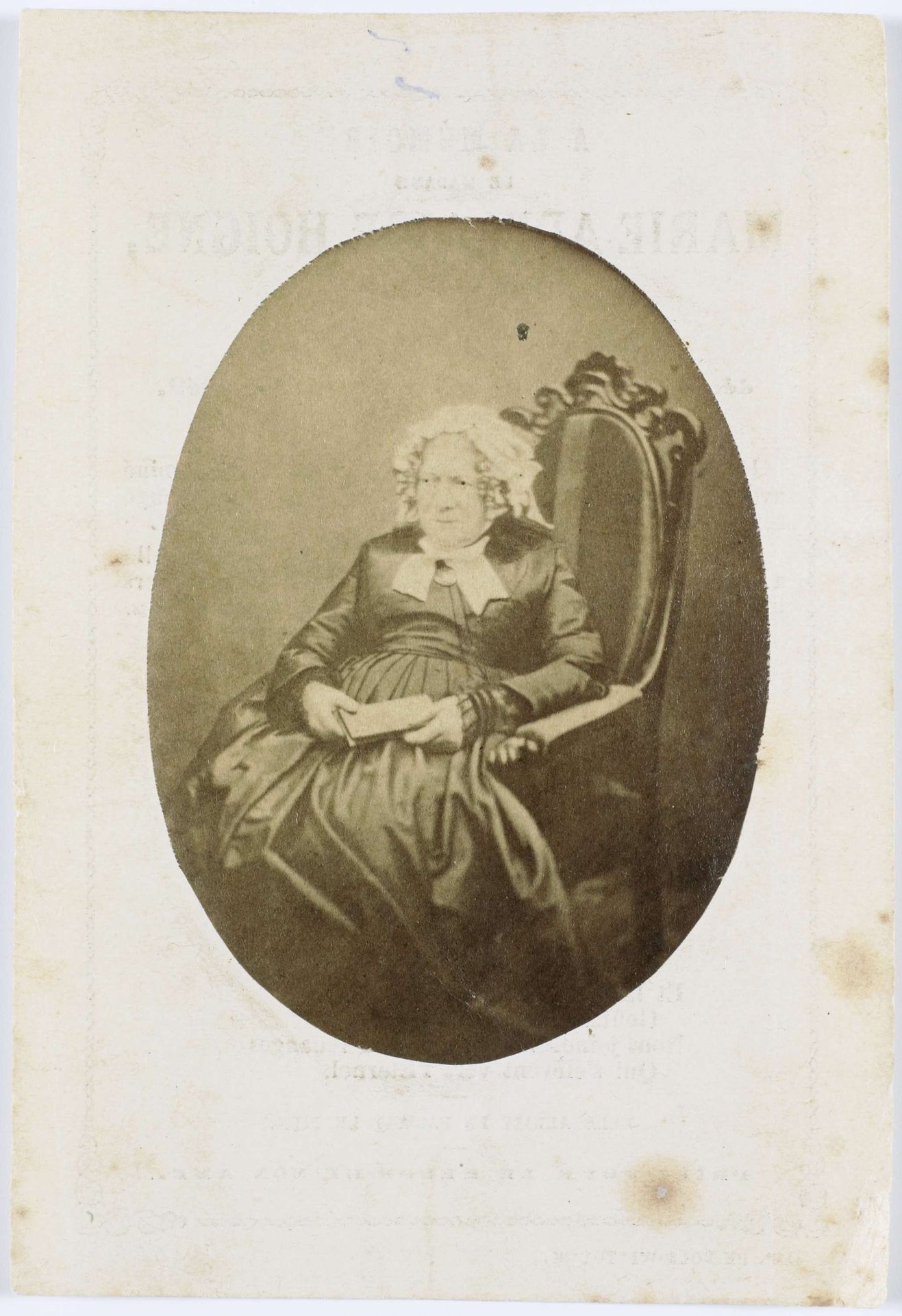 Portret van Marie-Adelaide Hoigne by Anonymous