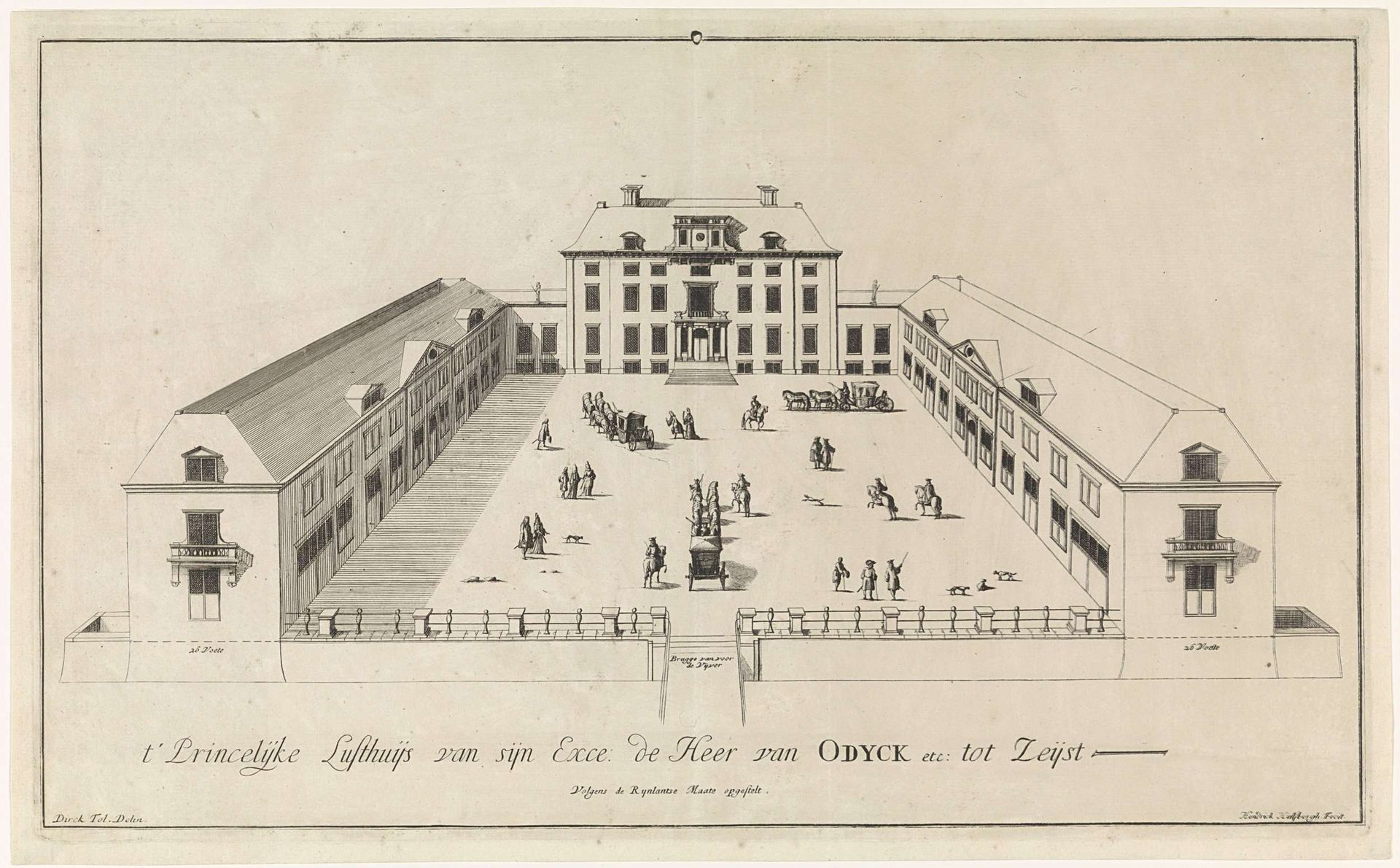 Slot Zeist by Hendrick Hulsbergh