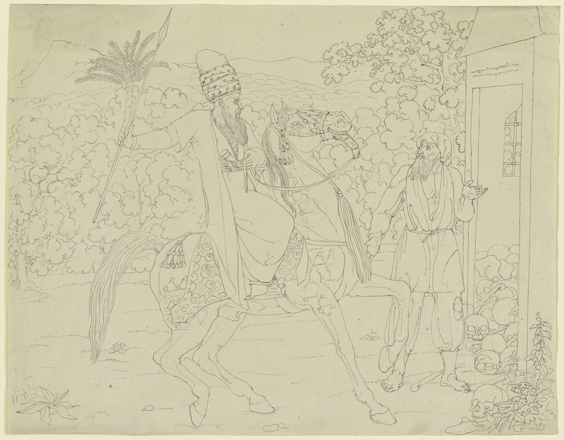 Das Beinhaus von Pfeffel (Original Title) by Franz Pforr