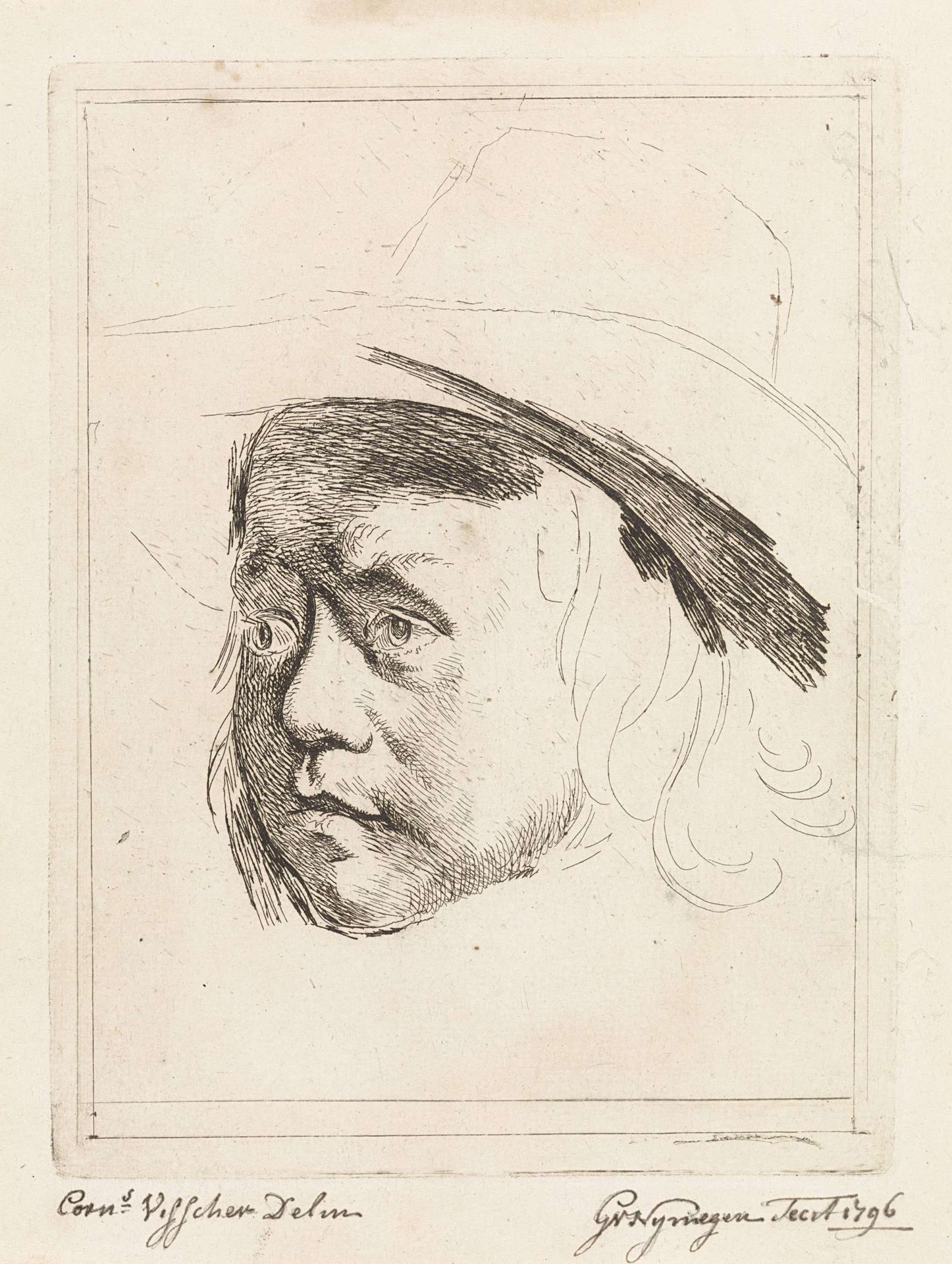 Portret van een jongen met hoed by Gerard van Nijmegen
