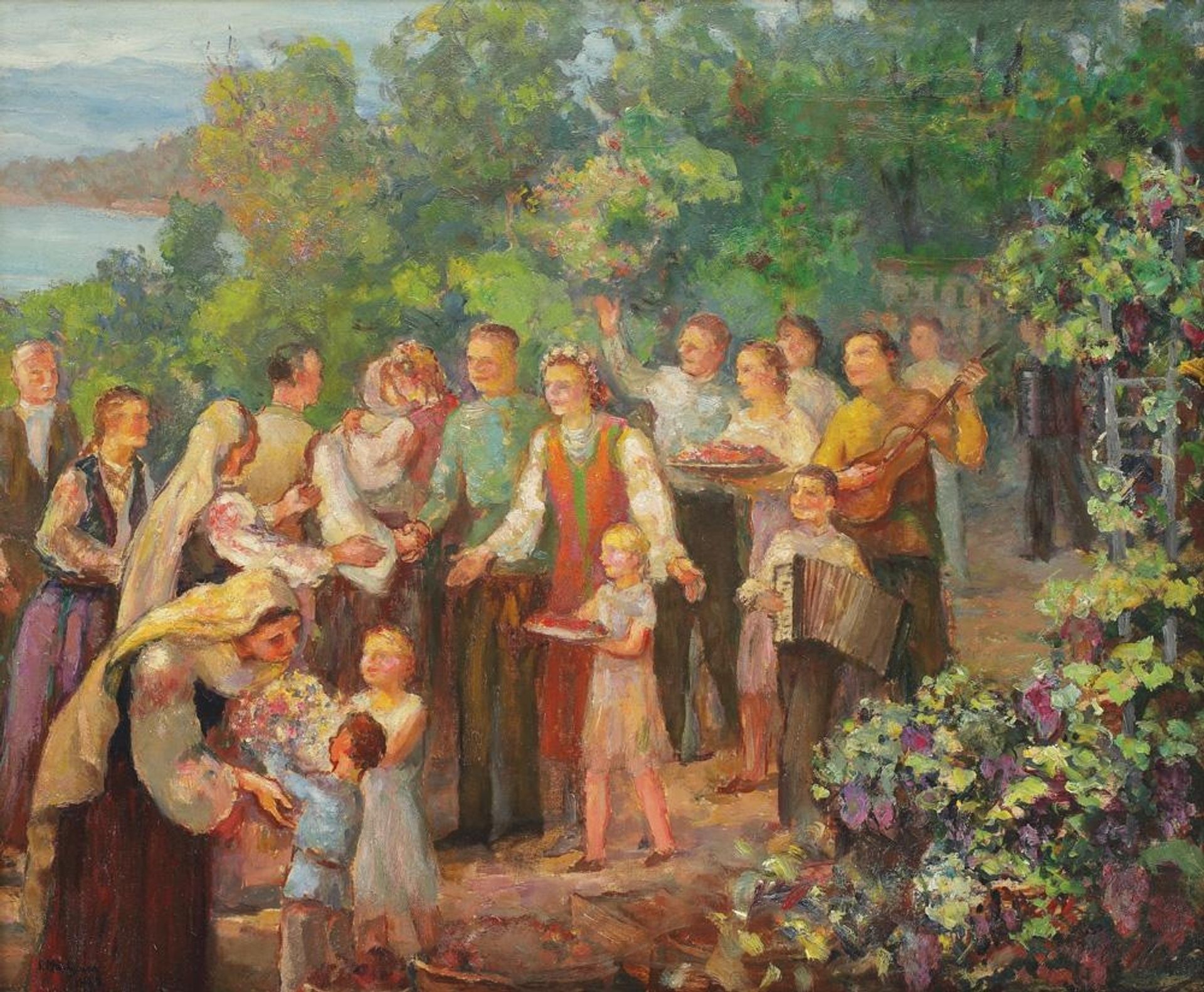 Nuntă la sat by Samuel Mutzner