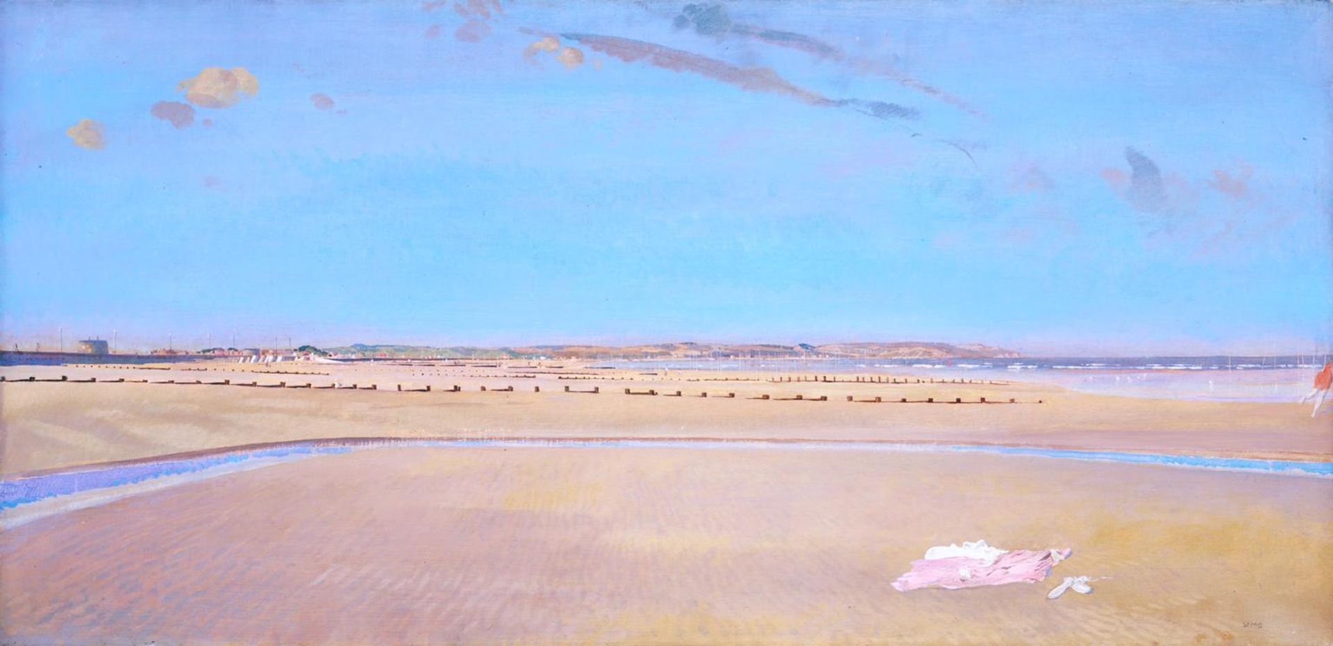 The Sands at Dymchurch by  Charles Sims