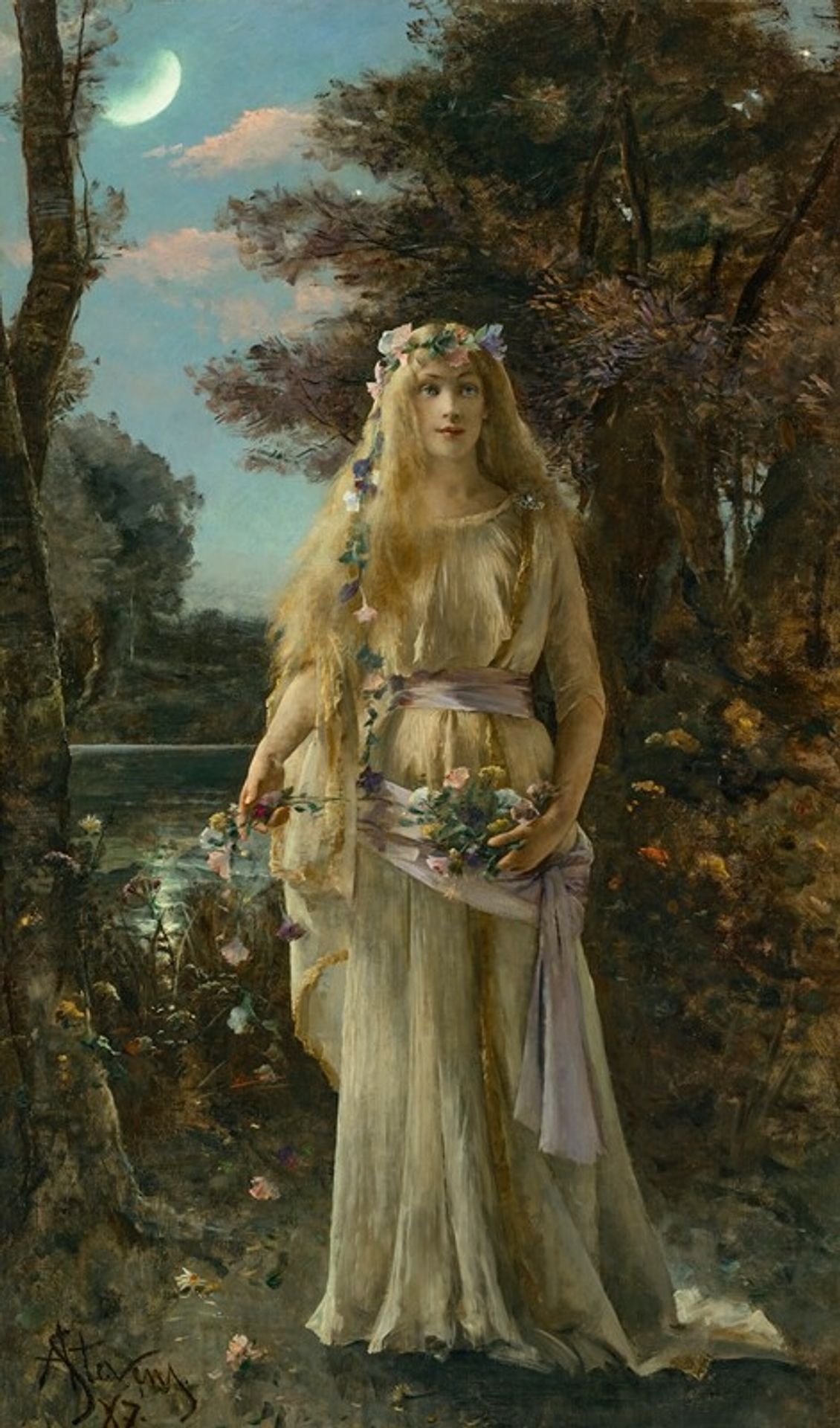 Ophélie by Alfred Stevens