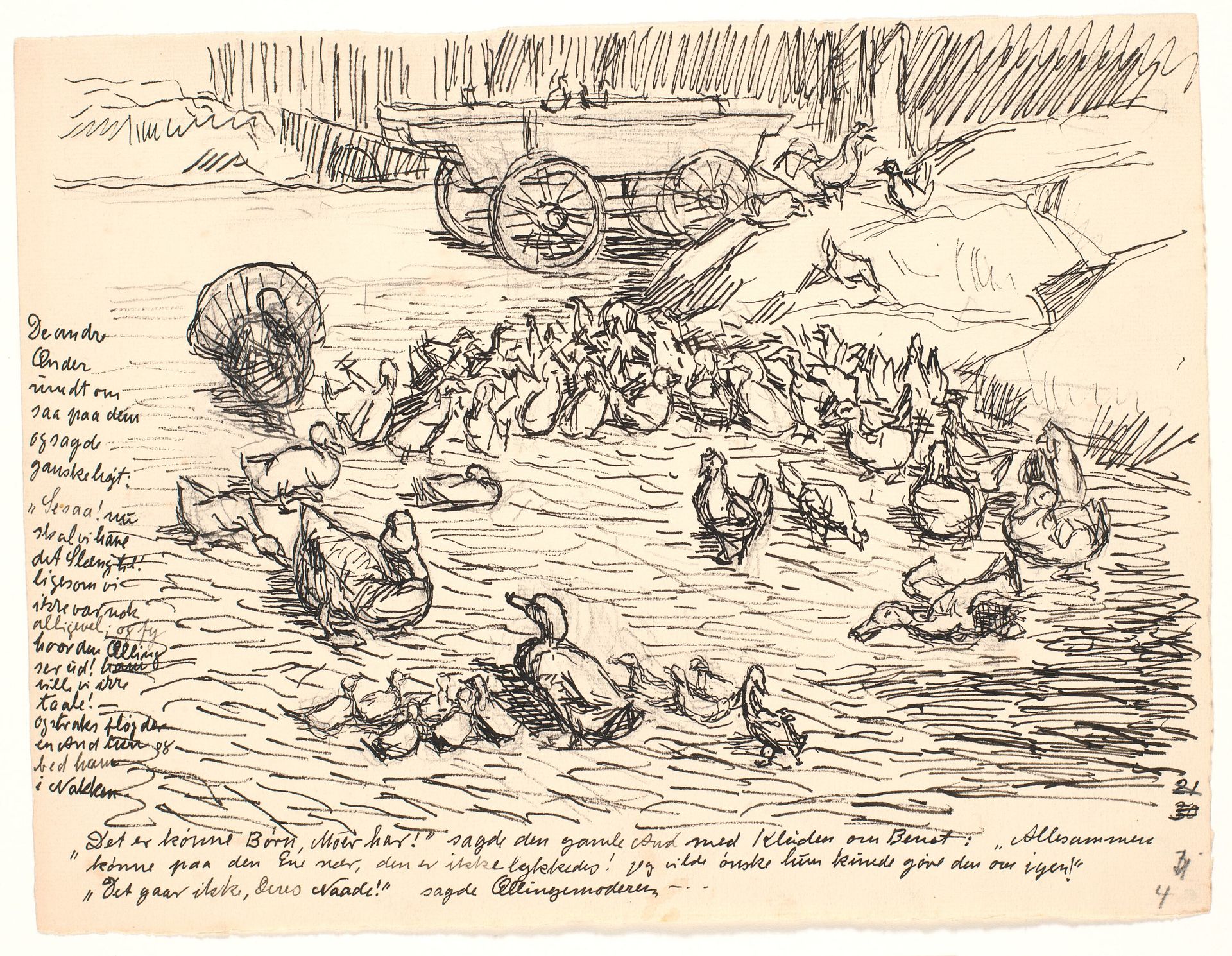 De andre Ænder... by Fritz Syberg