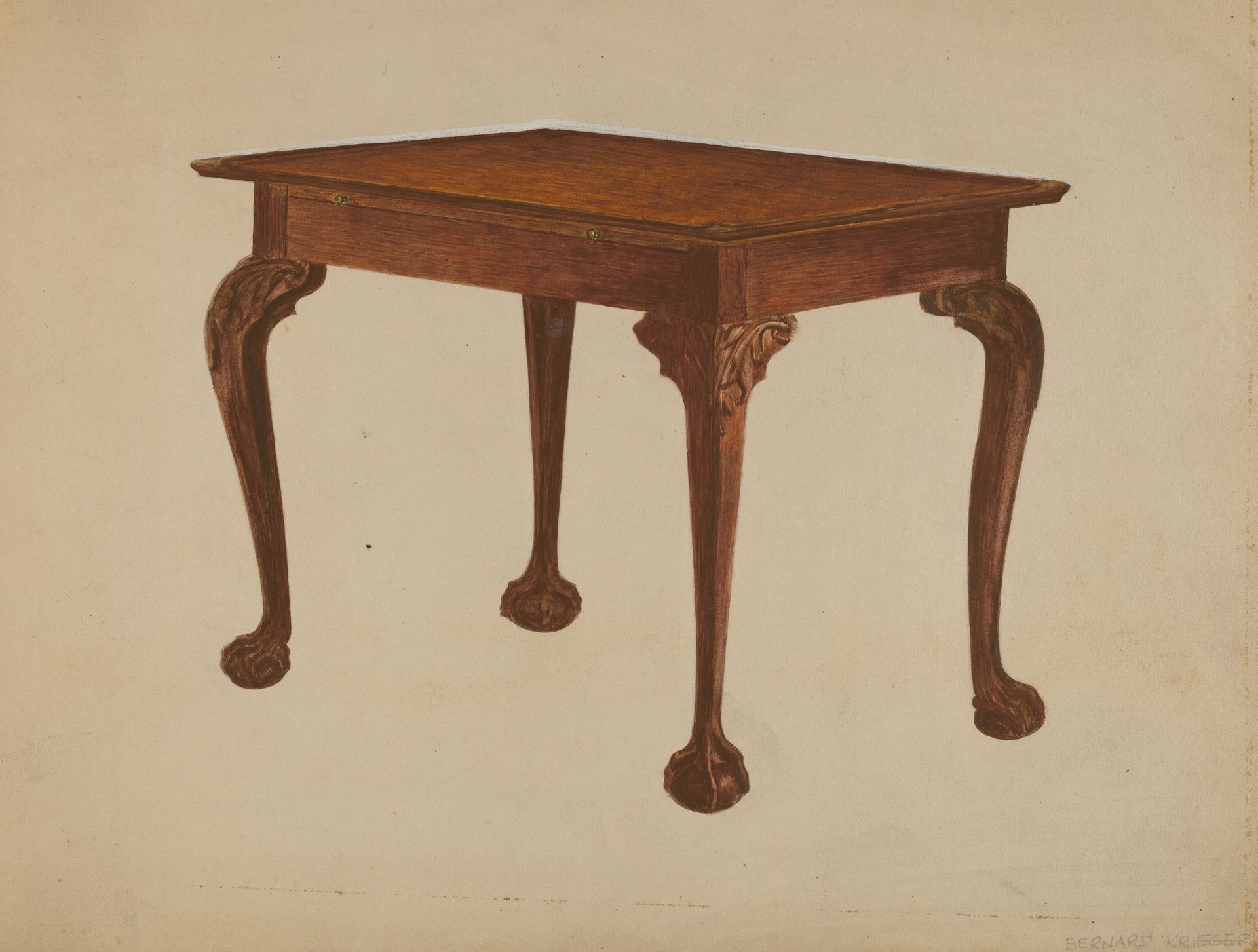 Tea Table by Bernard Krieger