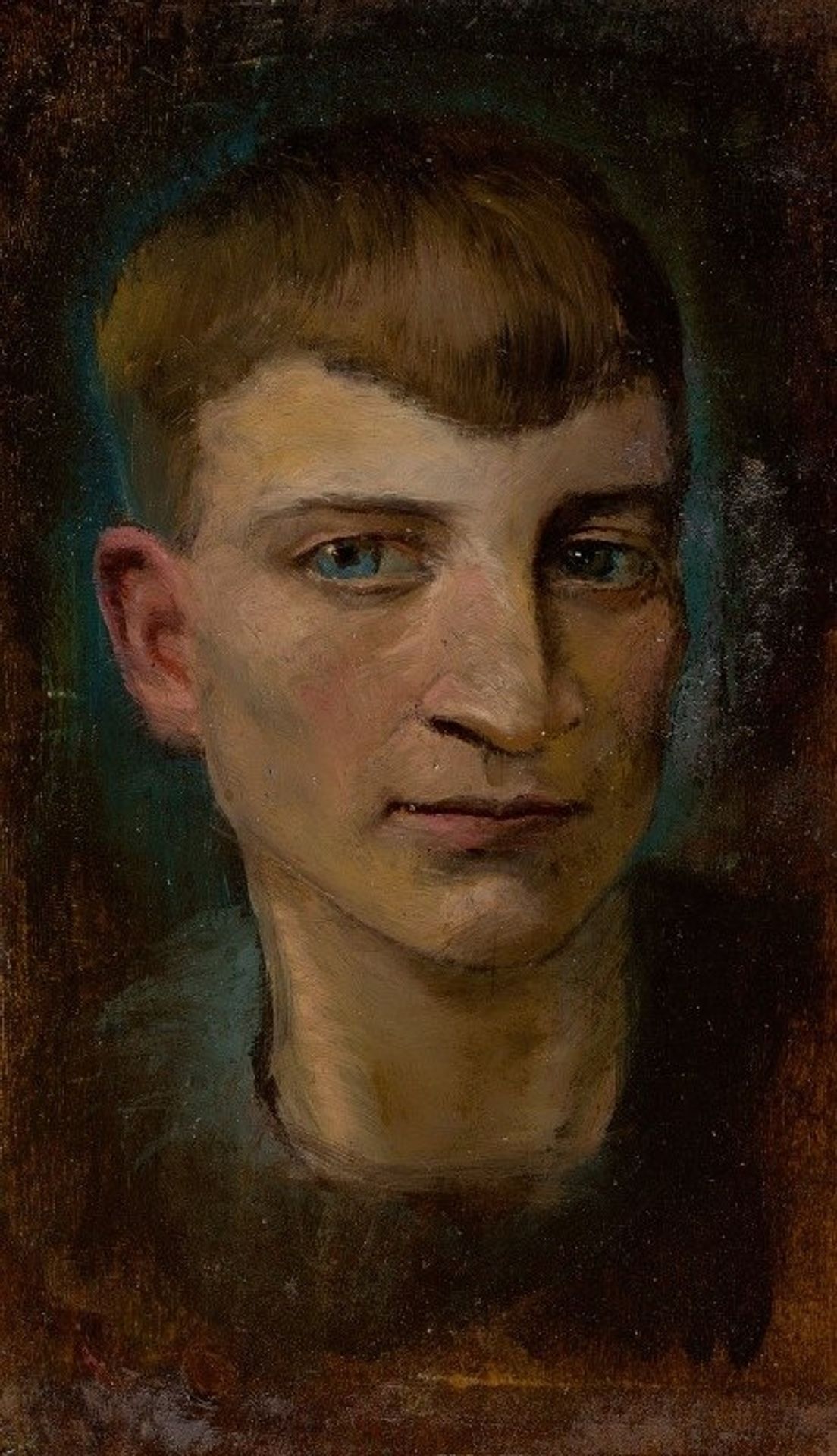 Head of Emaciated Boy by Ladislav Mednyánszky