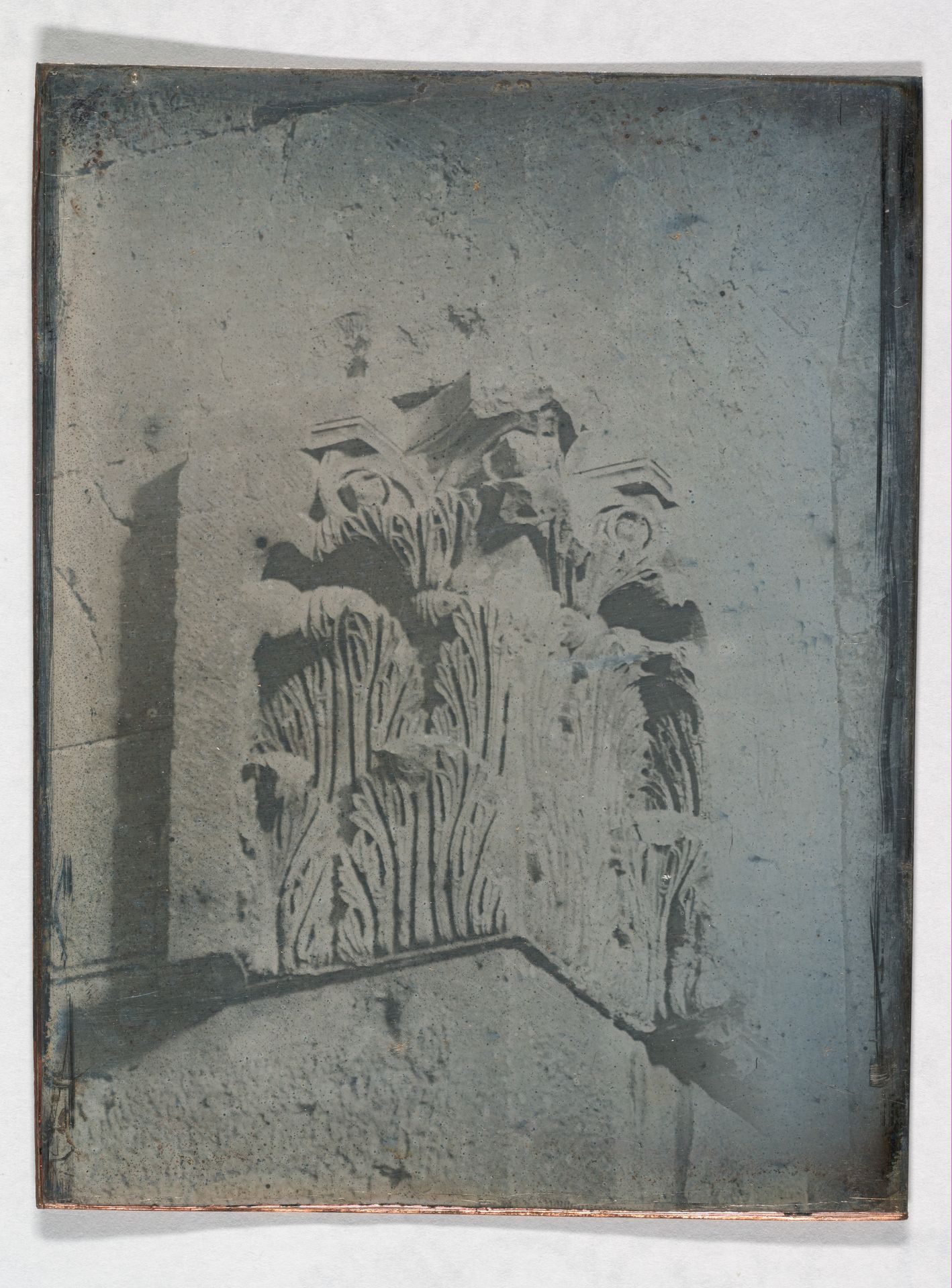 Capital, near the Jaffa Gate, Jerusalem (184. Jerusalem, près de la porte de Jaffa. chap.) by Joseph-Philibert Girault de Prangey