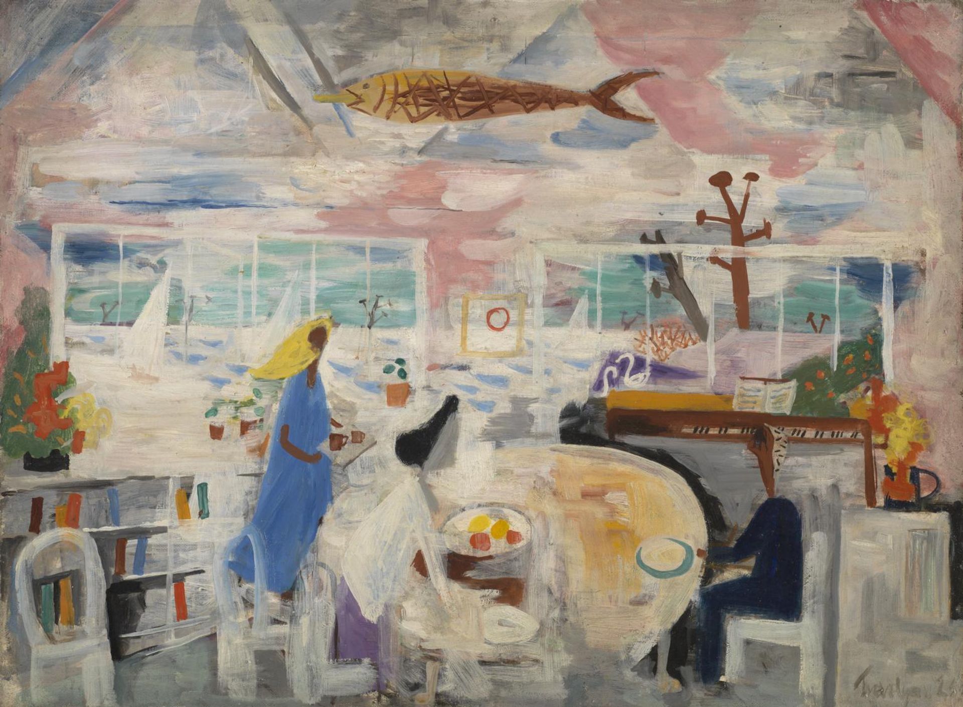 Interior, Hammersmith by Julian Trevelyan