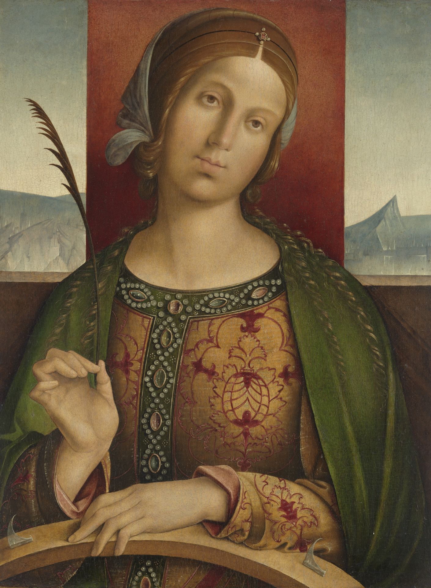 Saint Catherine of Alexandria by Francesco Zaganelli (Francesco di Bosio)