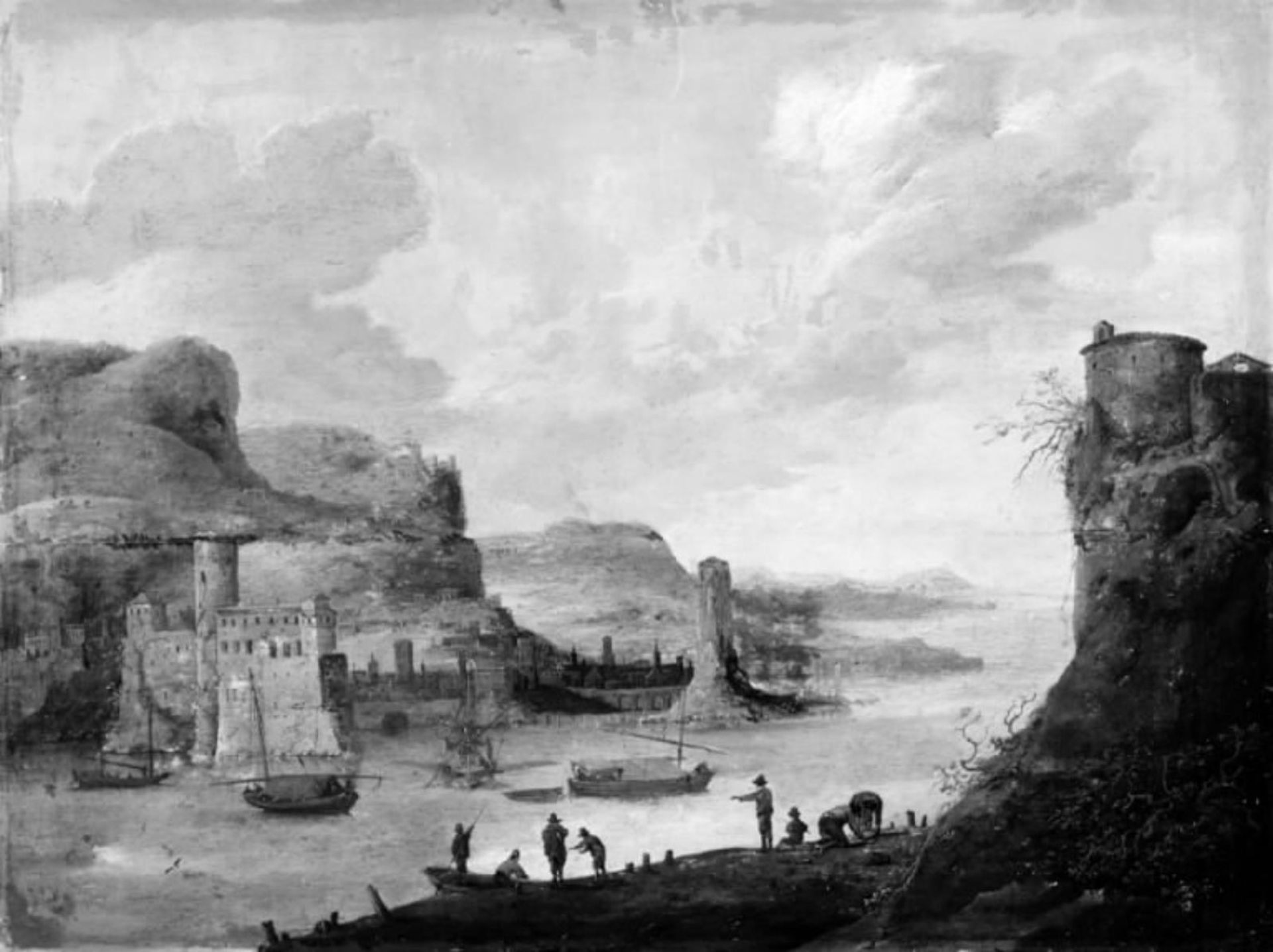 Italian Seaport by Daniël van Heil