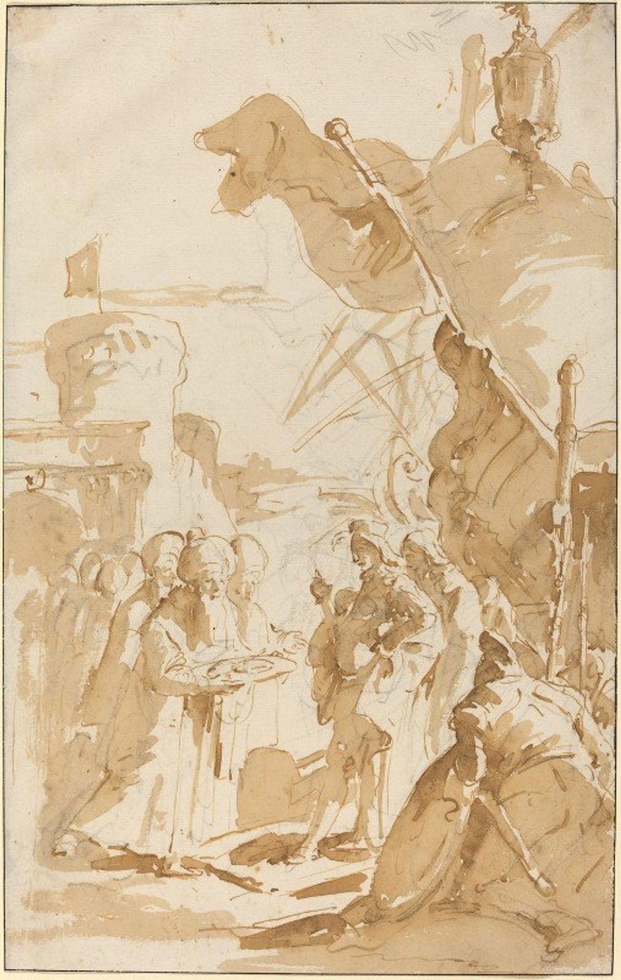 Capitulation of a Town by Giovanni Battista Tiepolo