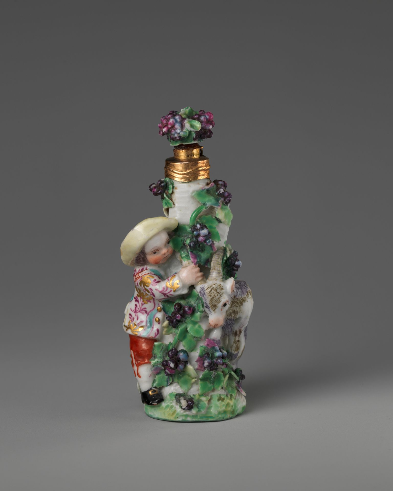 Boy with goat by Chelsea Porcelain Manufactory