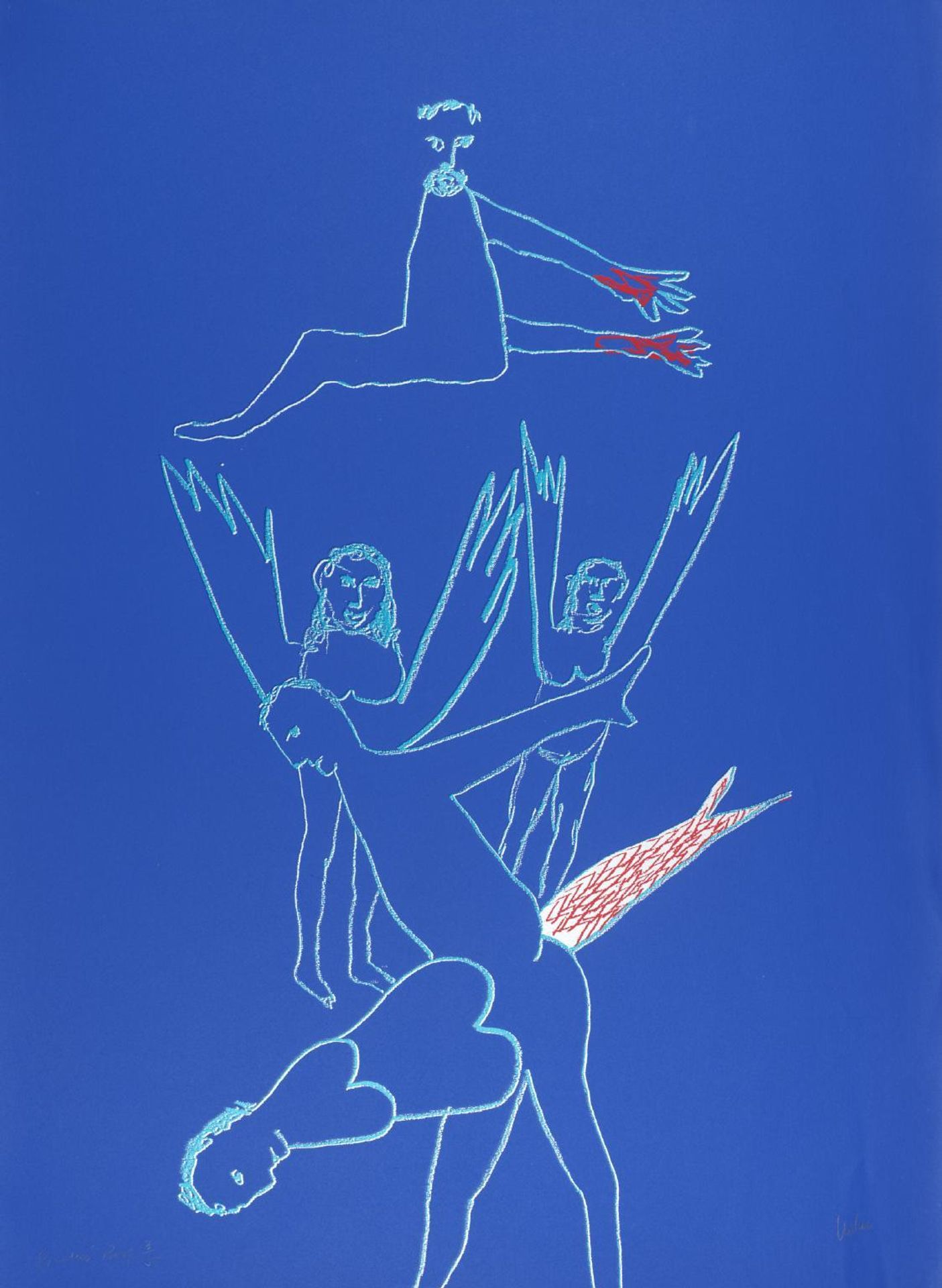 The Vanity of Human Wishes by  Sir Sidney Nolan