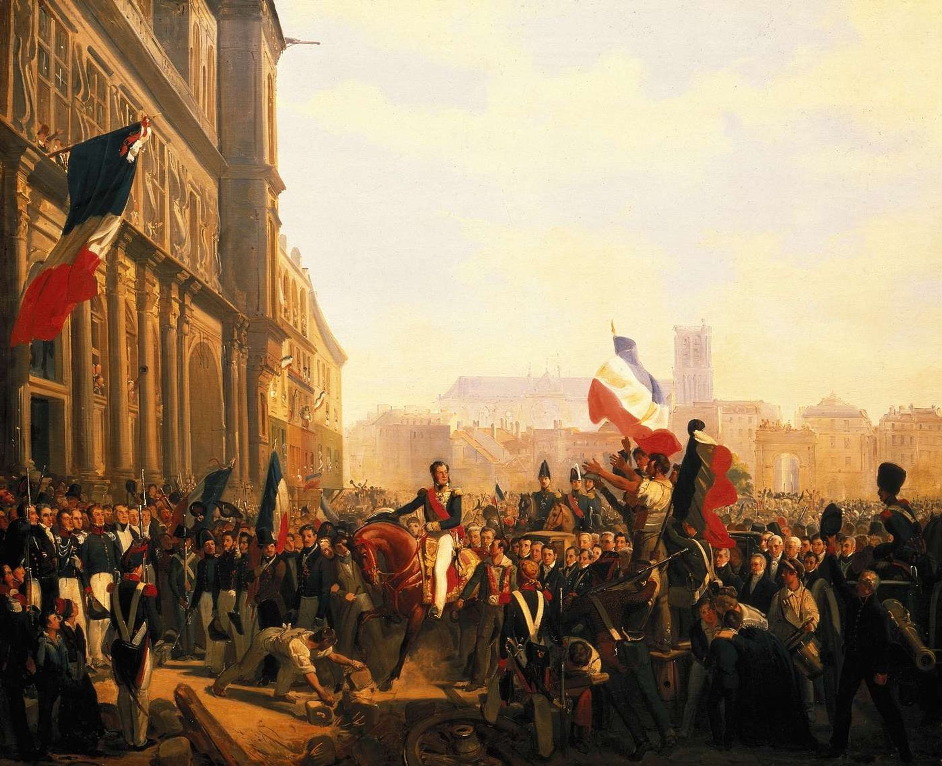 L'avènement De Louis-Philippe by Charles-Philippe Lariviere