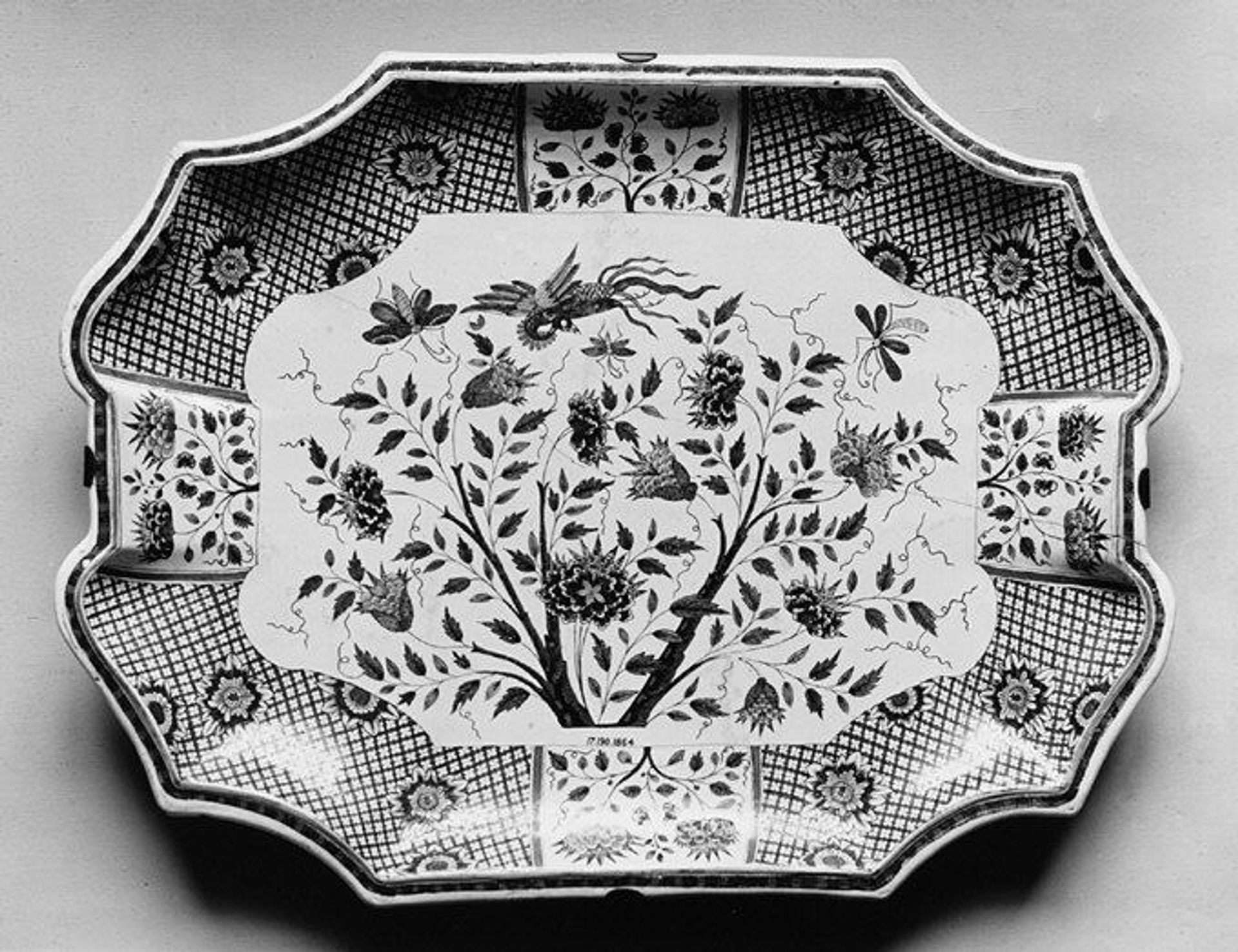 Plateau for a tureen by Jean-Baptiste Guillibaud