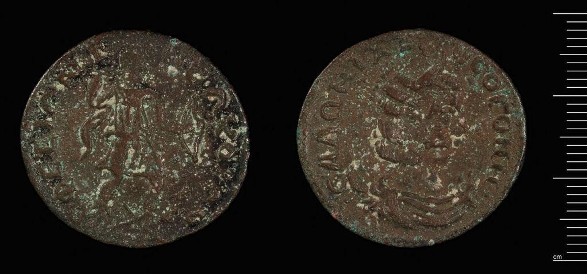 Coin of Ephesos under Salonina by Salonina