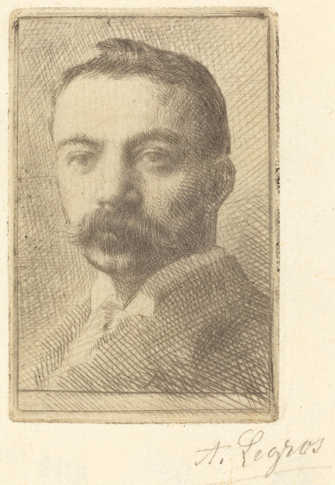 E.D. Adams, 3rd plate by Alphonse Legros