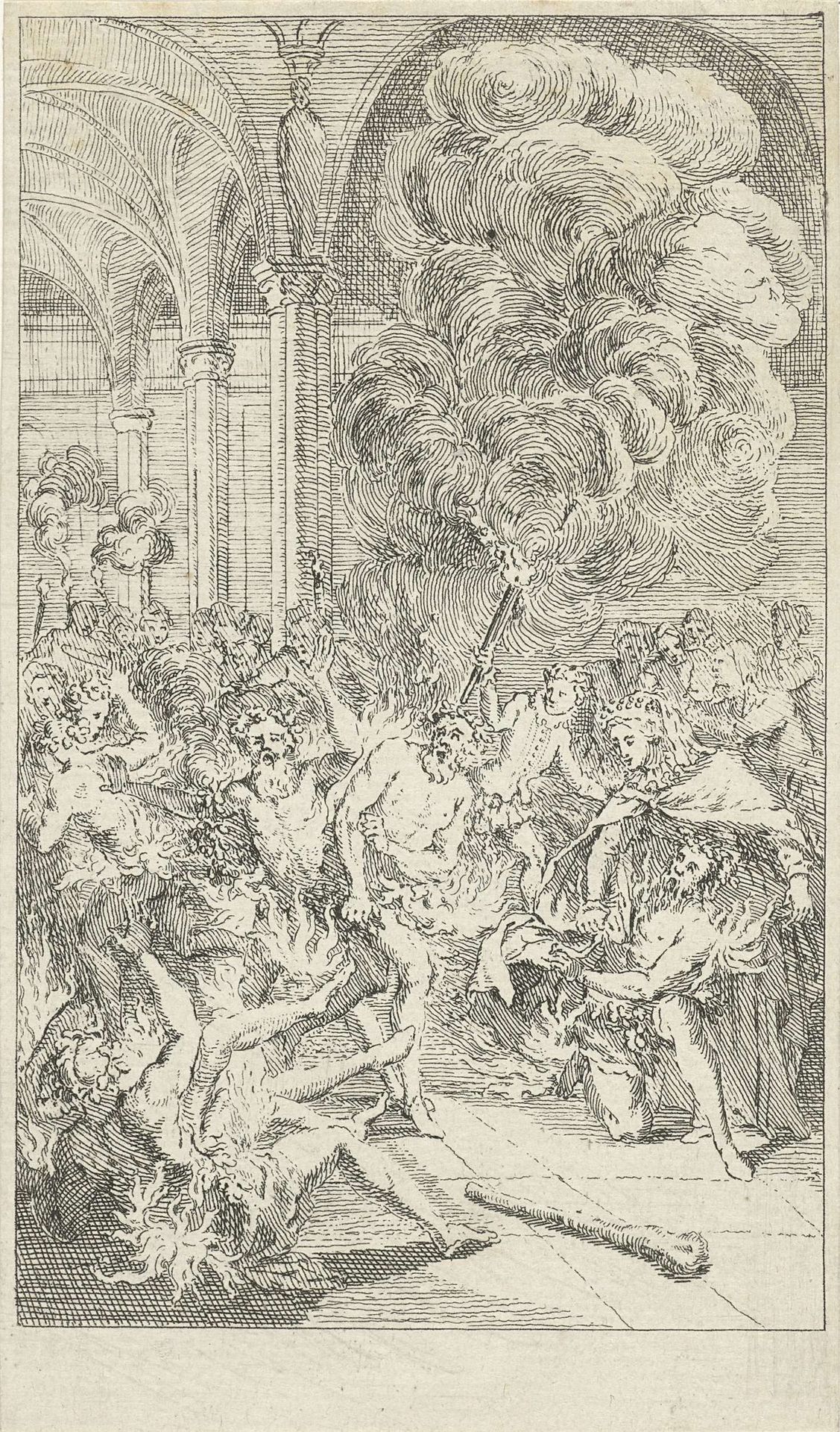 Bal des Ardents by Bernard Picart