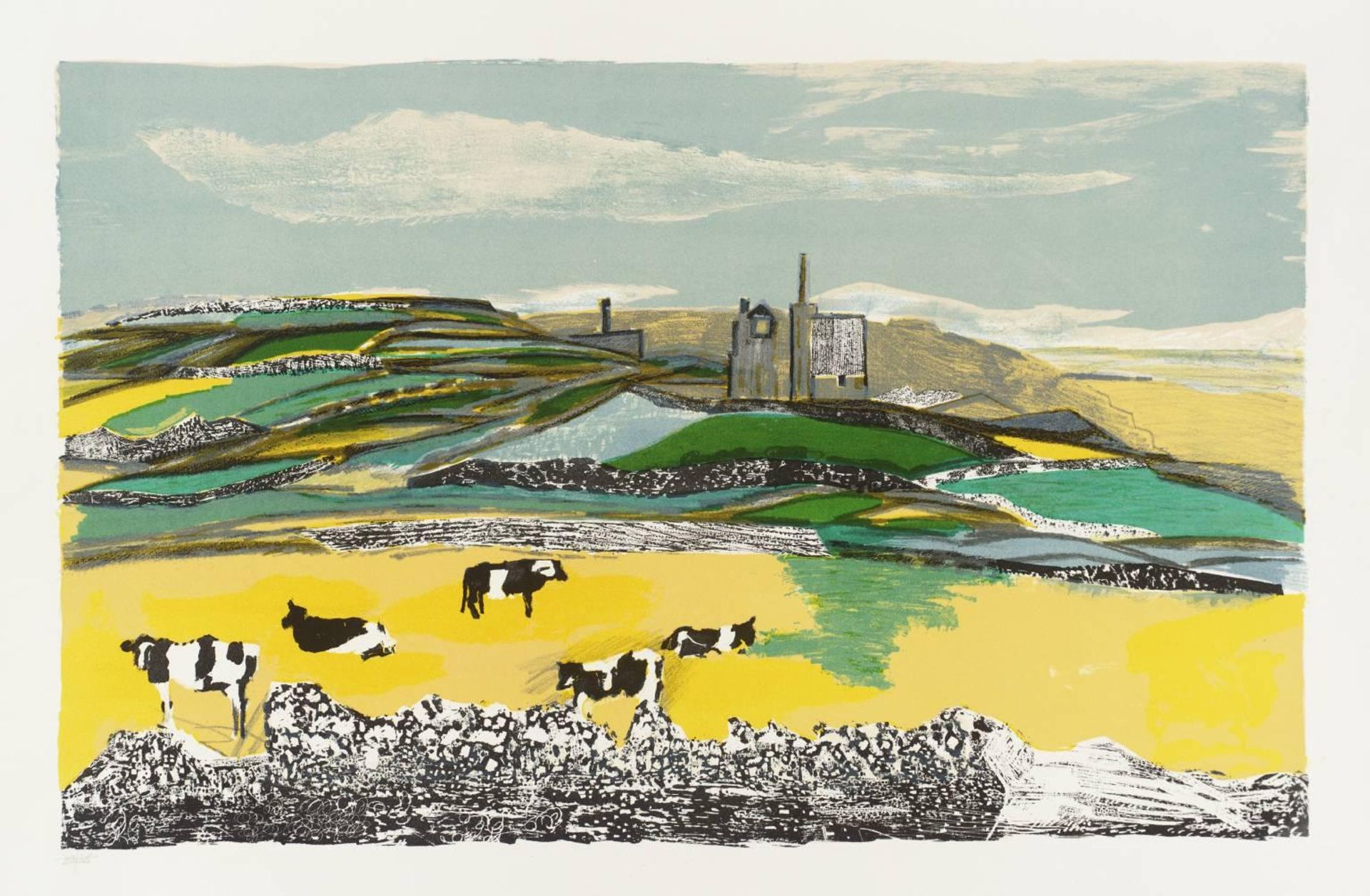 Cornish Tin Mines by  John Humphrey Spender
