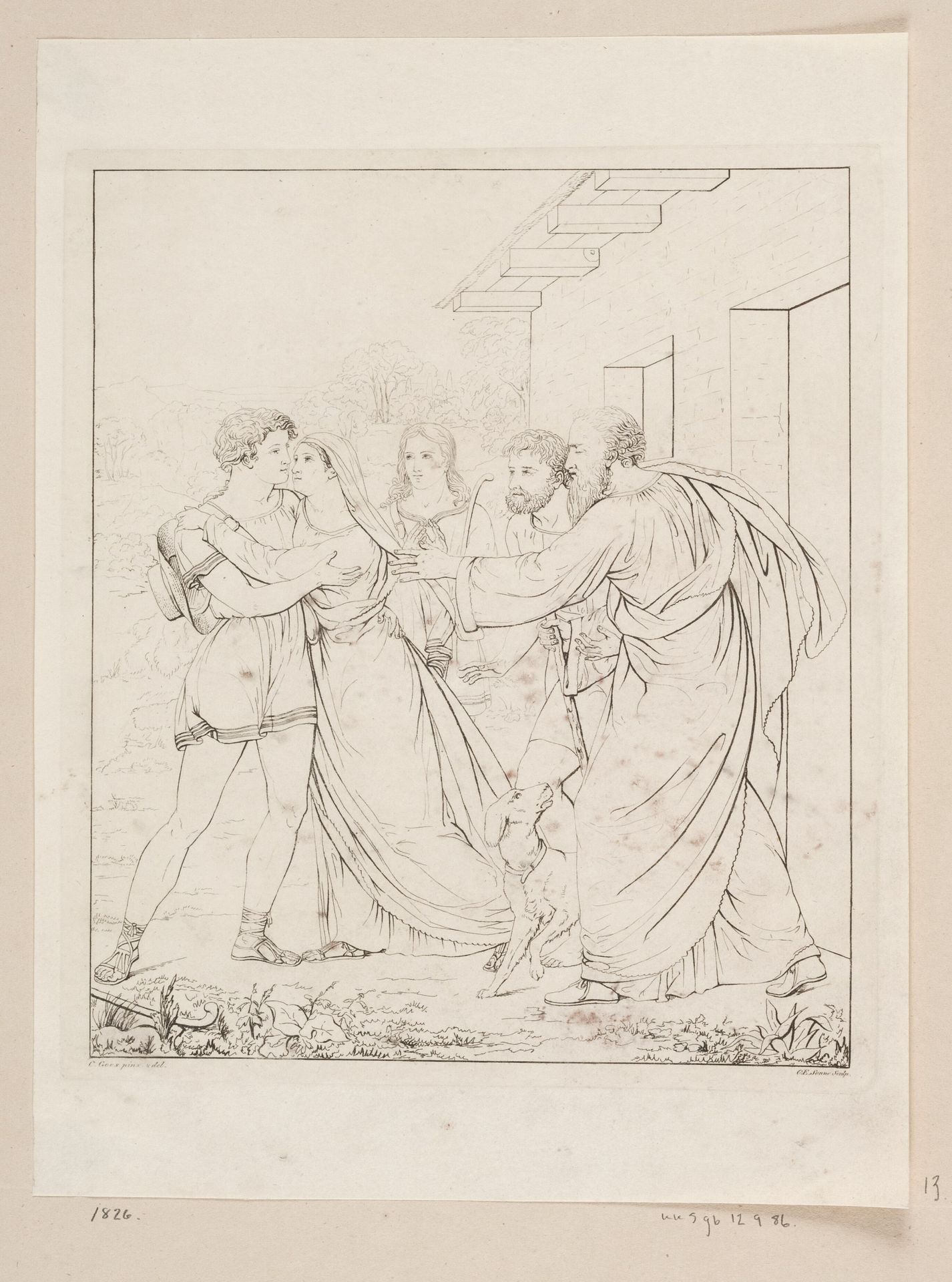 Scene af Tobias` historie by Edvard Sonne