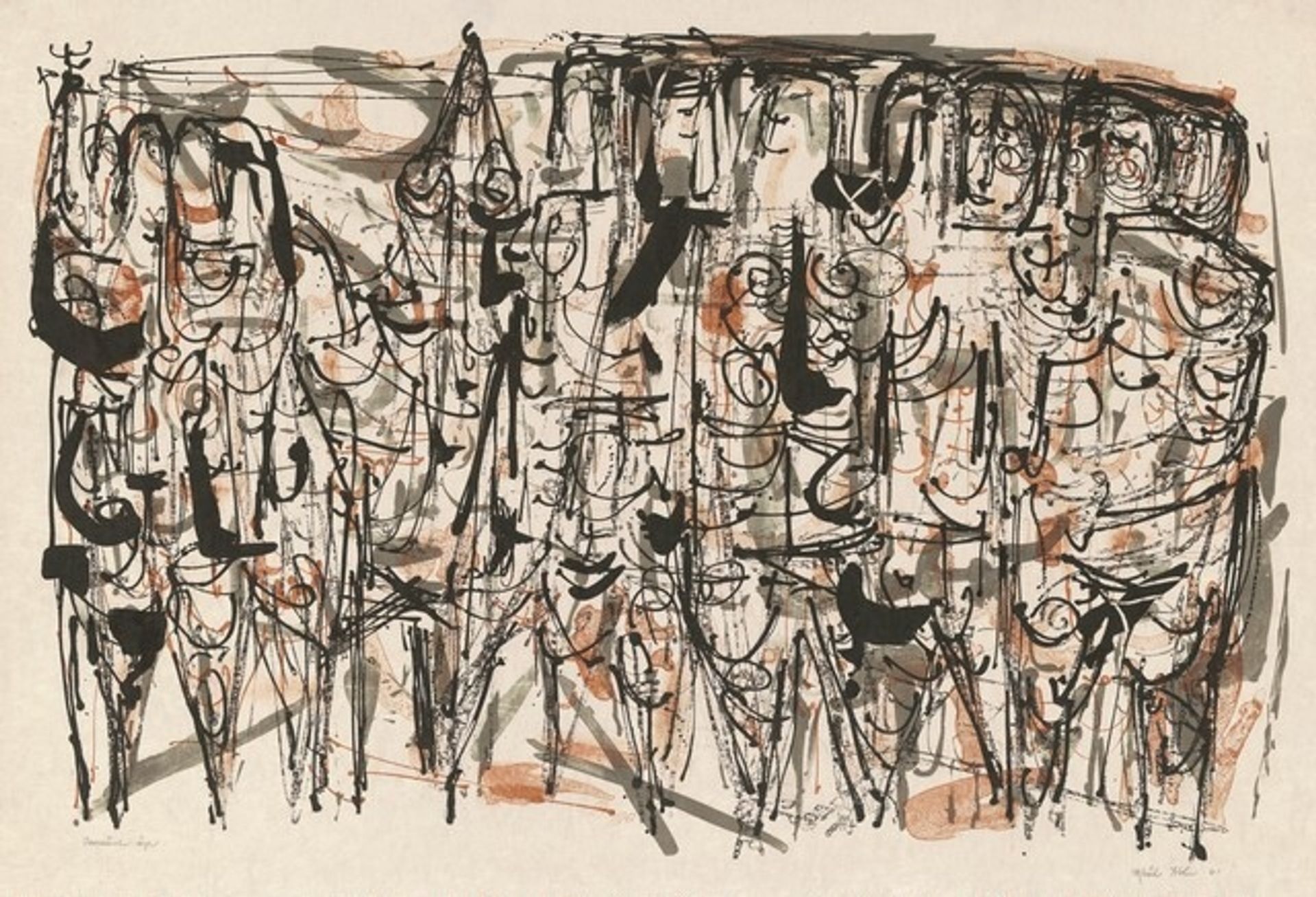 Procession by Misch Kohn