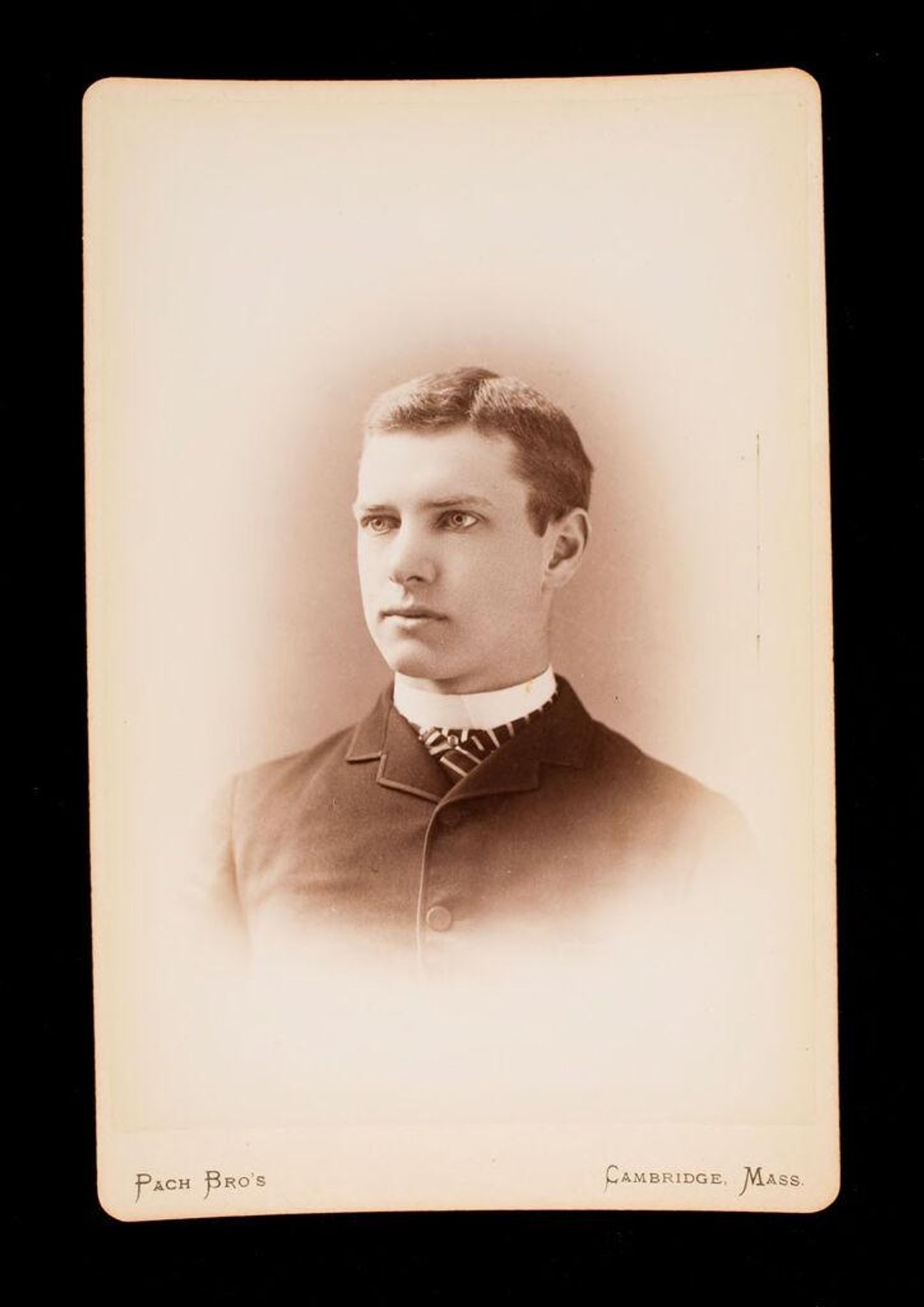 Untitled (bust length portrait of clean shaven man labeled John Webster Knowles) by Pach Brothers