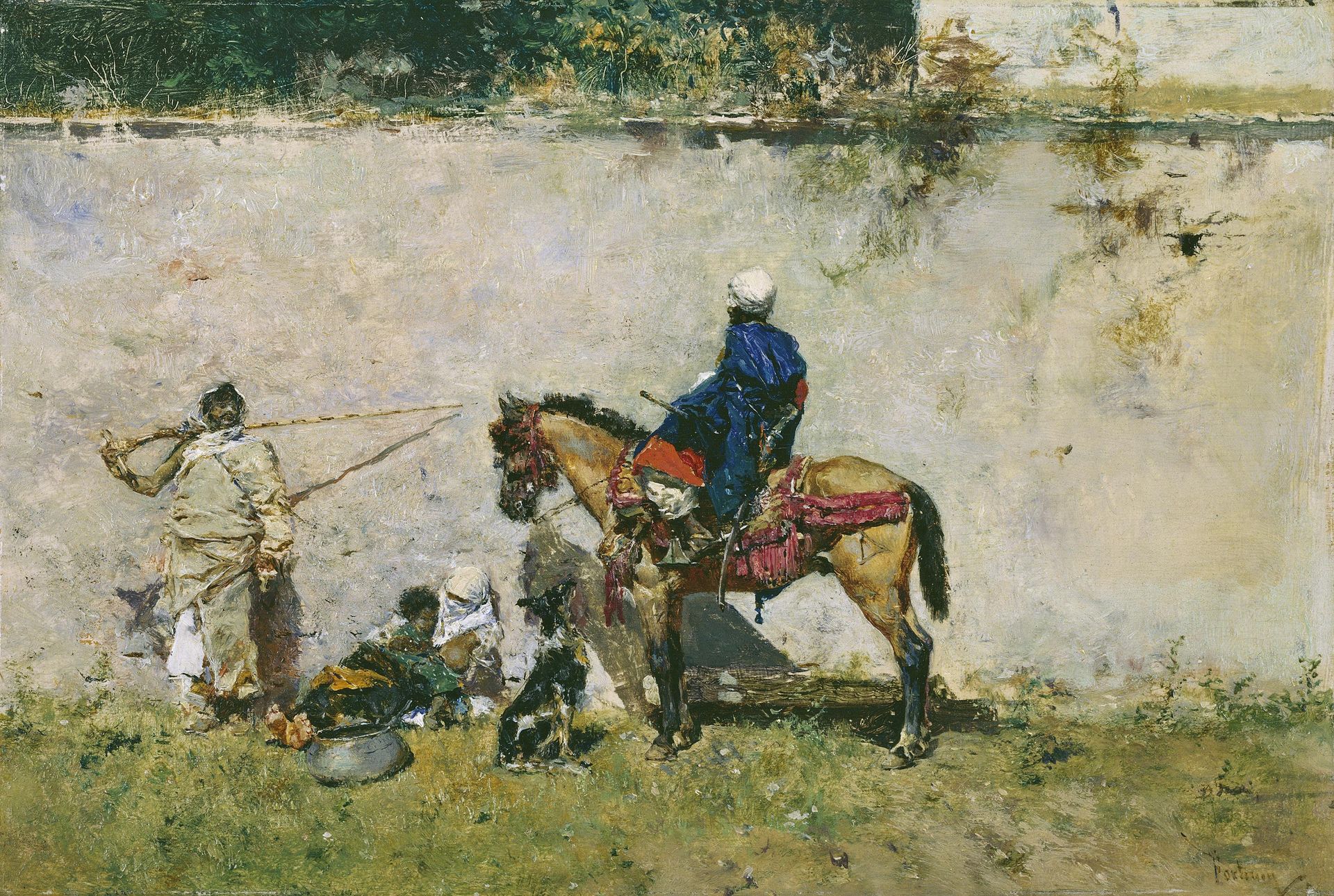 Moroccans by Mariano Fortuny Marsal