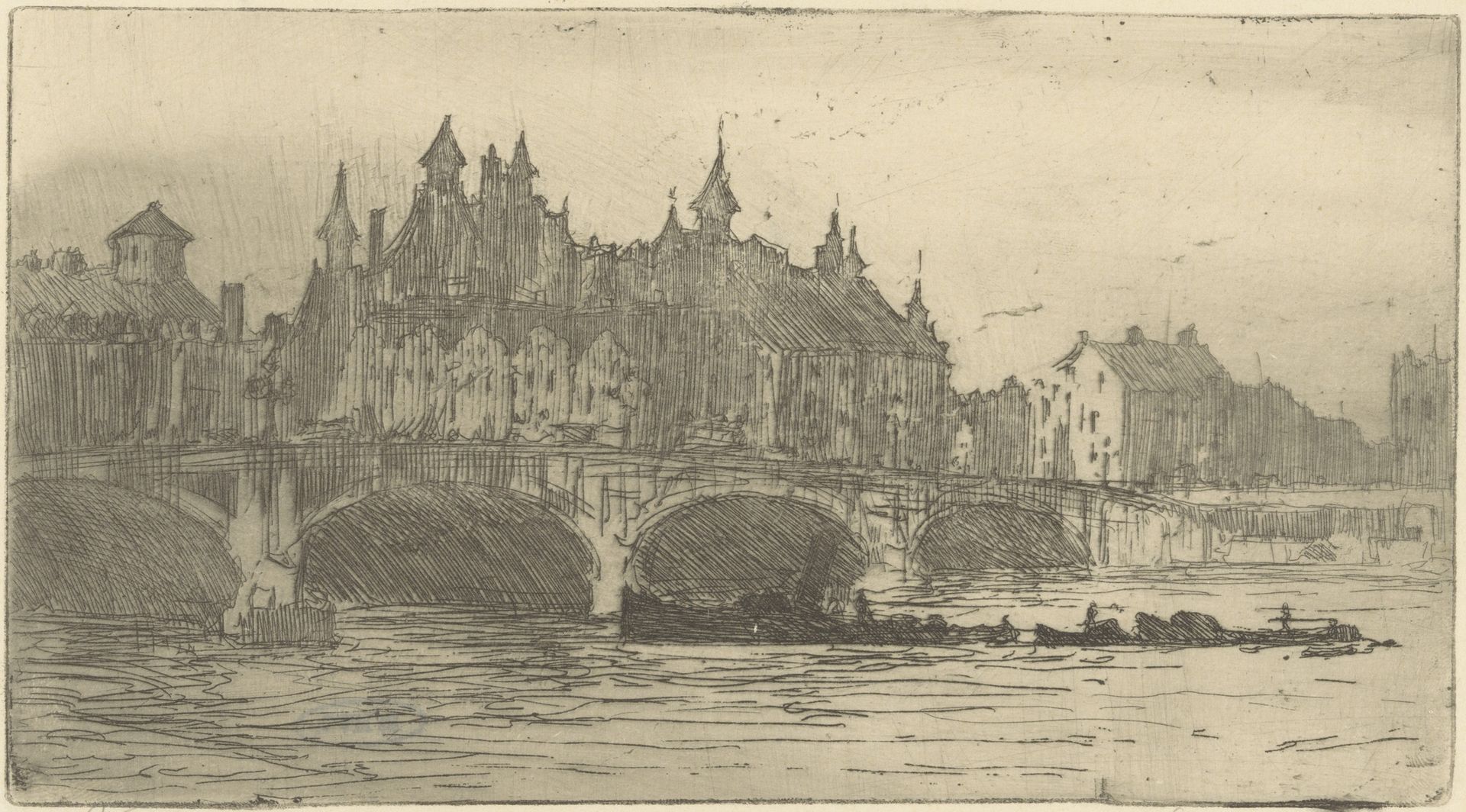 Londen by Willem Adrianus Grondhout