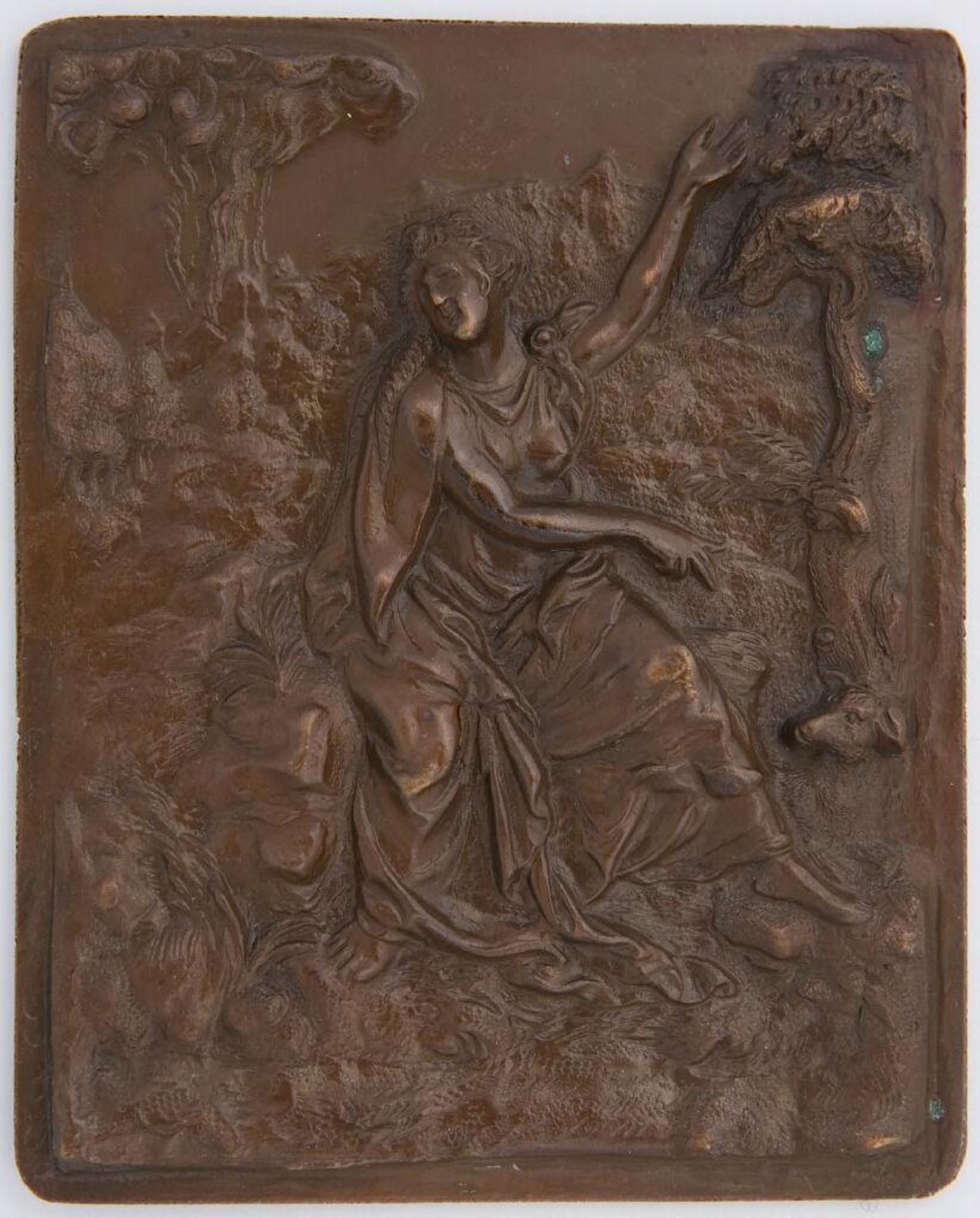 Patience, from the series "The Seven Virtues (seated, rectangular)" by Anonymous